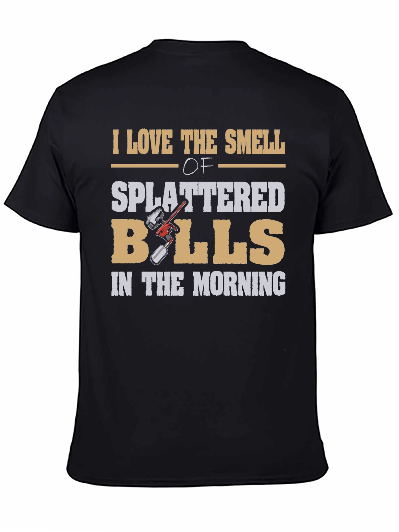 I Love Splattered Balls T-Shirt - Unique Design