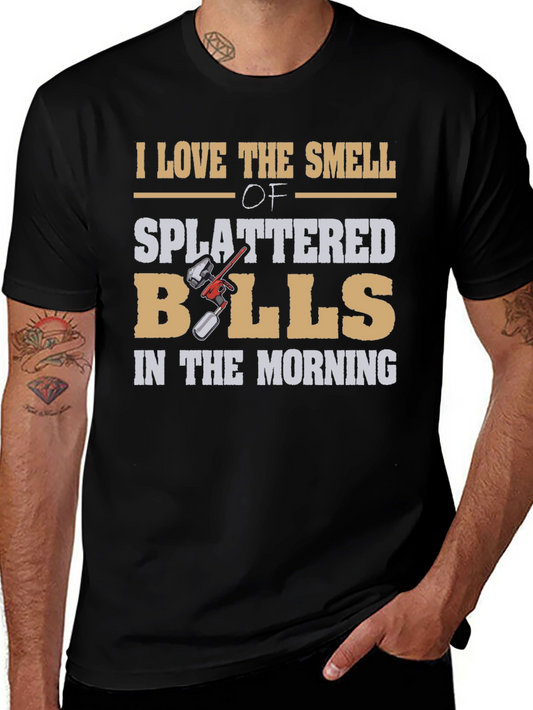 I Love Splattered Balls T-Shirt - Unique Design