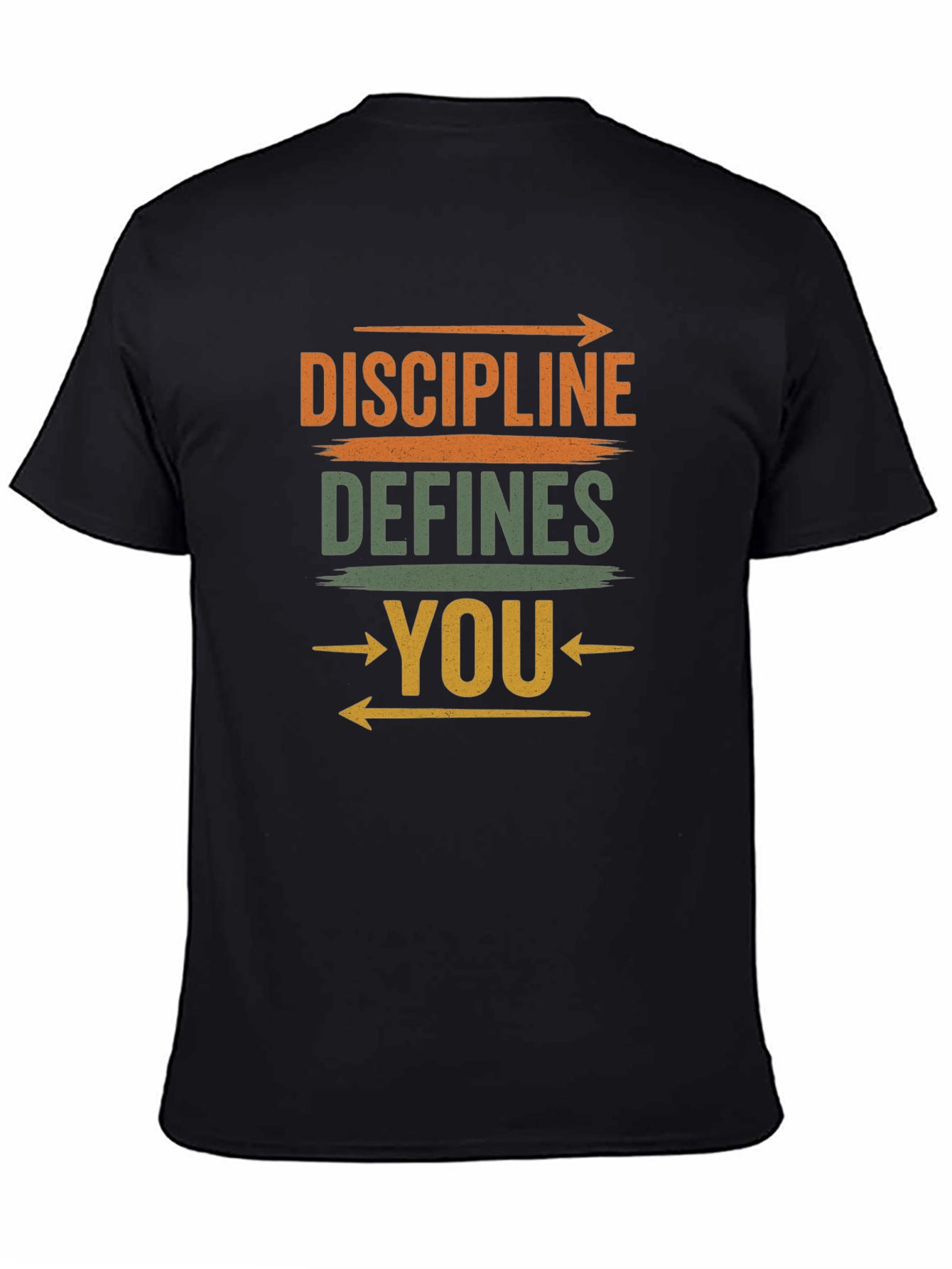 Discipline Defines You Graphic Tee - Motivational T-Shirt