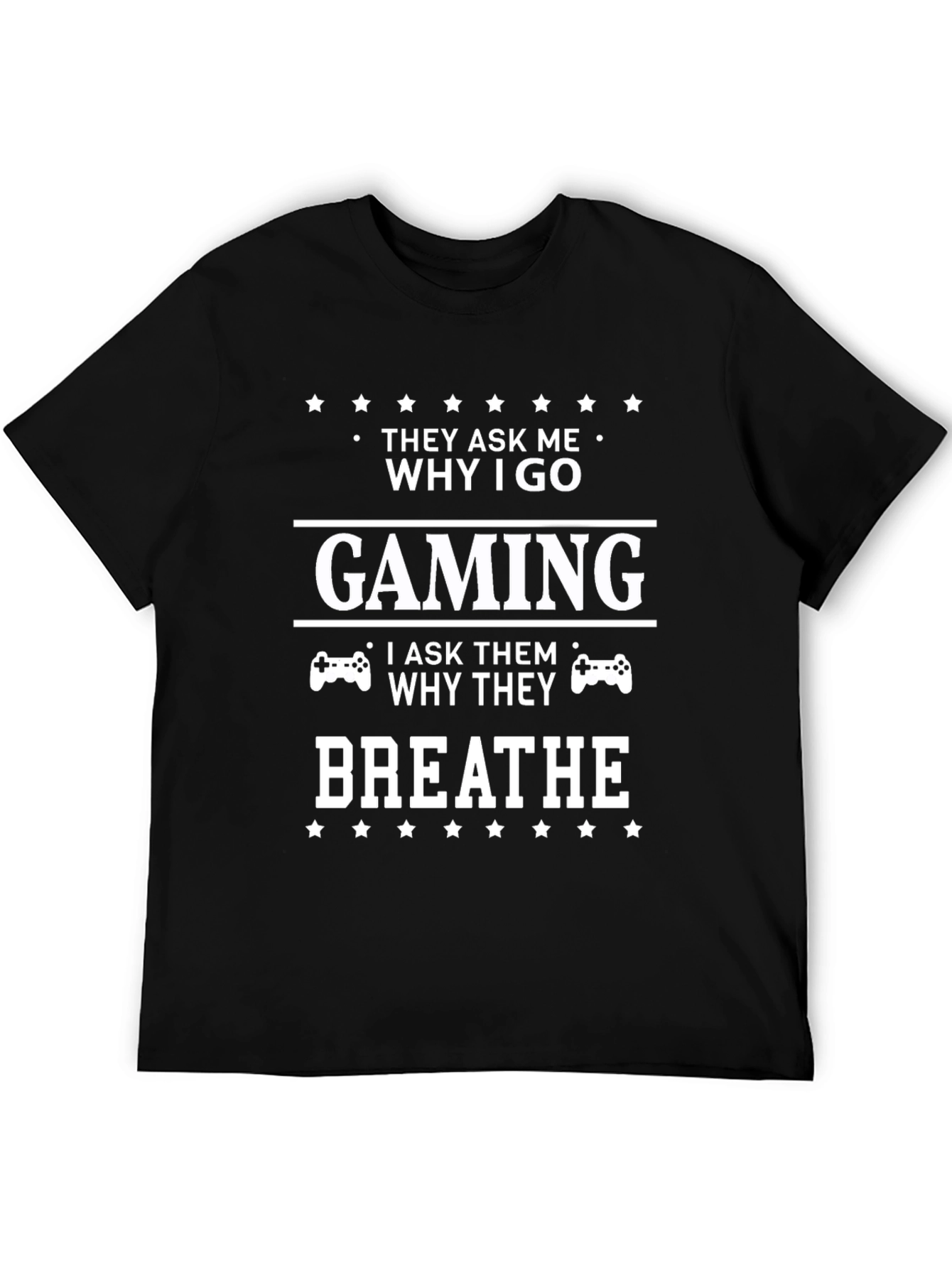 Gaming T-Shirt: Why I Go Gaming