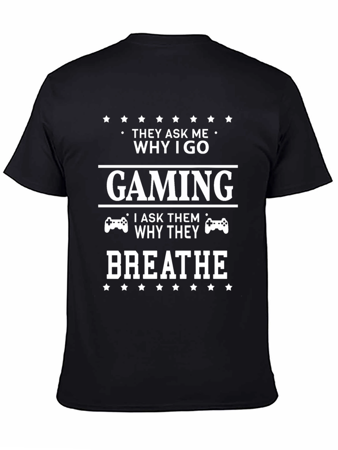Gaming T-Shirt: Why I Go Gaming