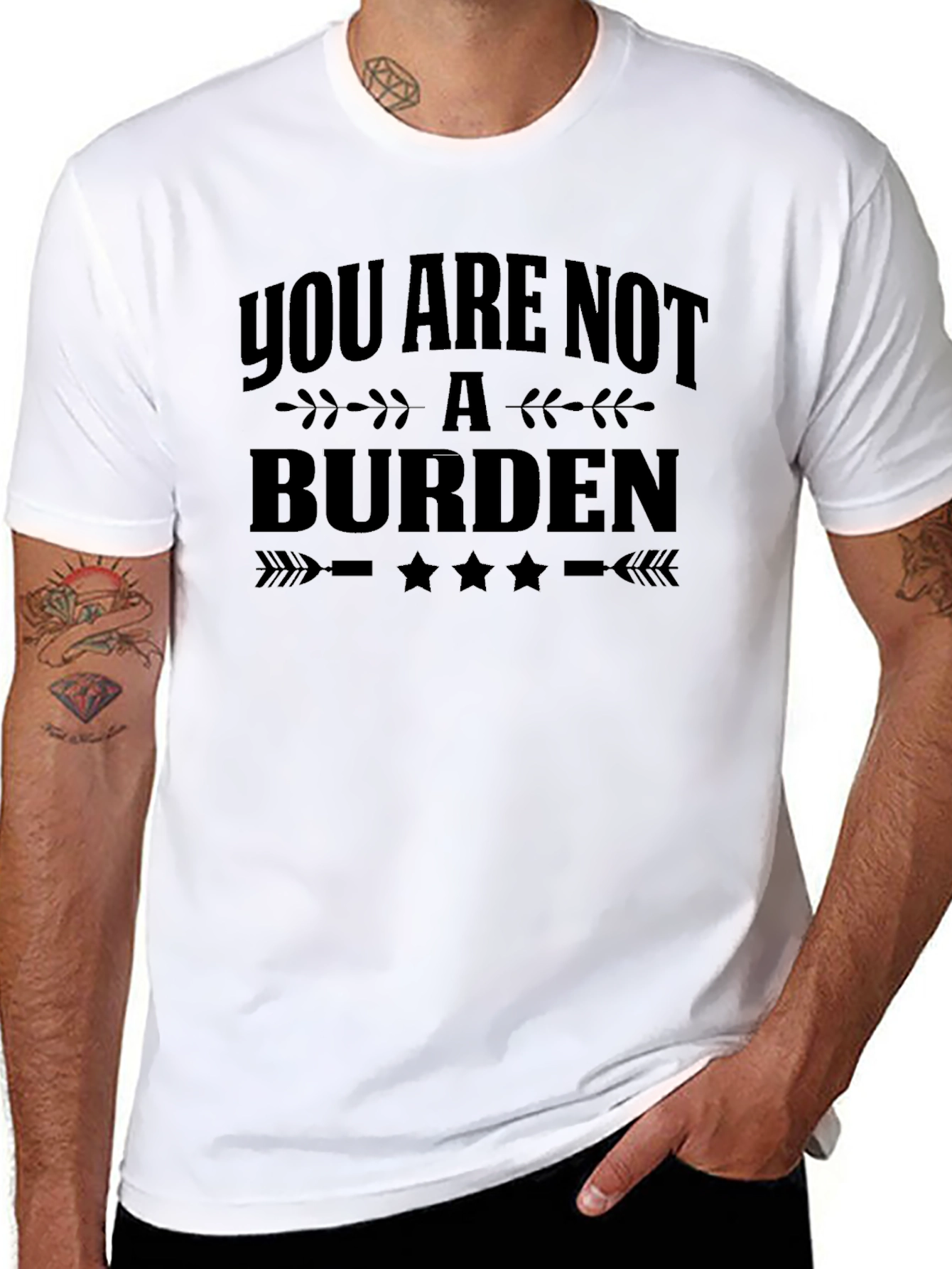 You Are Not a Burden Graphic T-Shirt