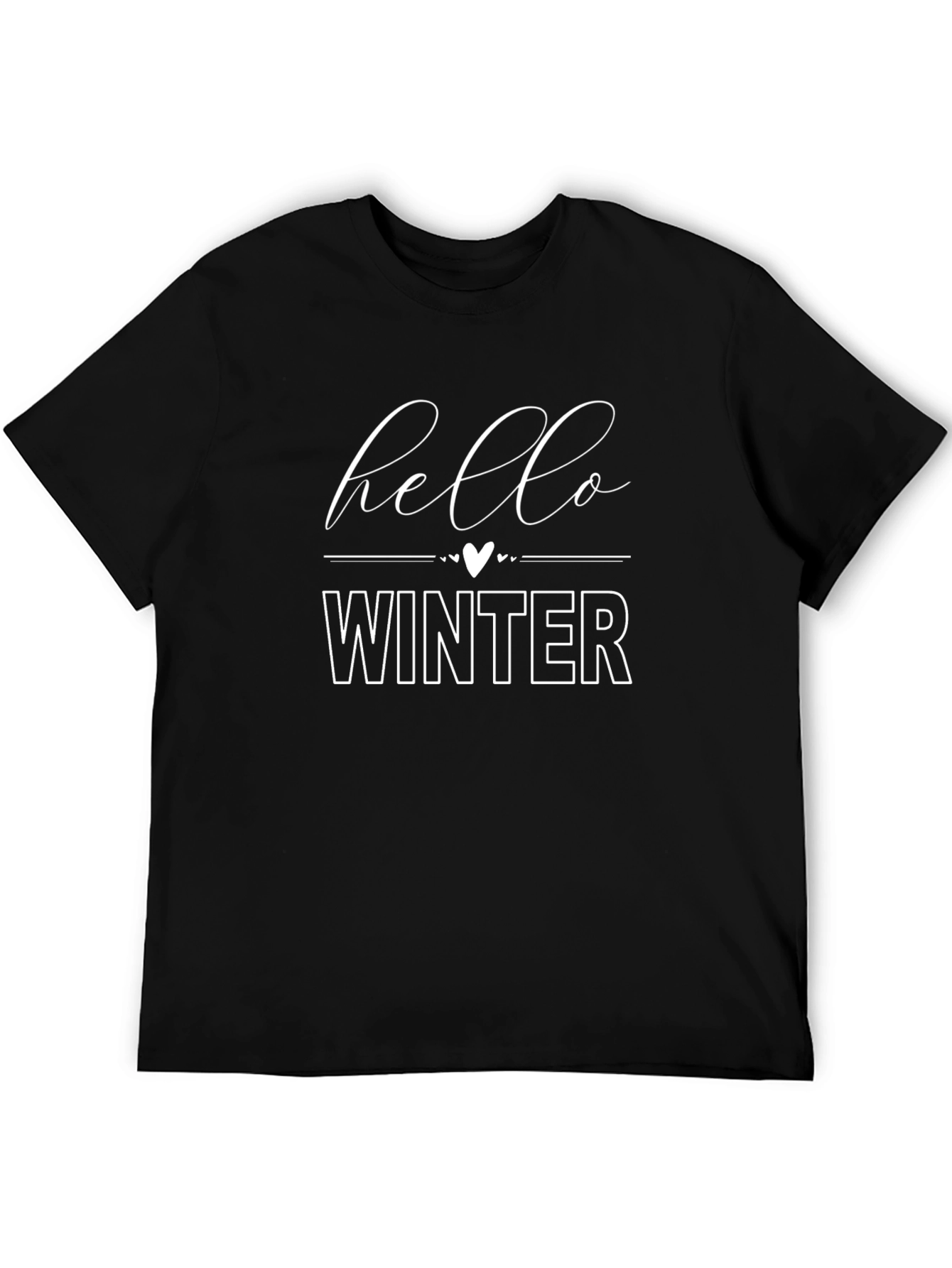 Hello Winter Graphic Tee - Unisex