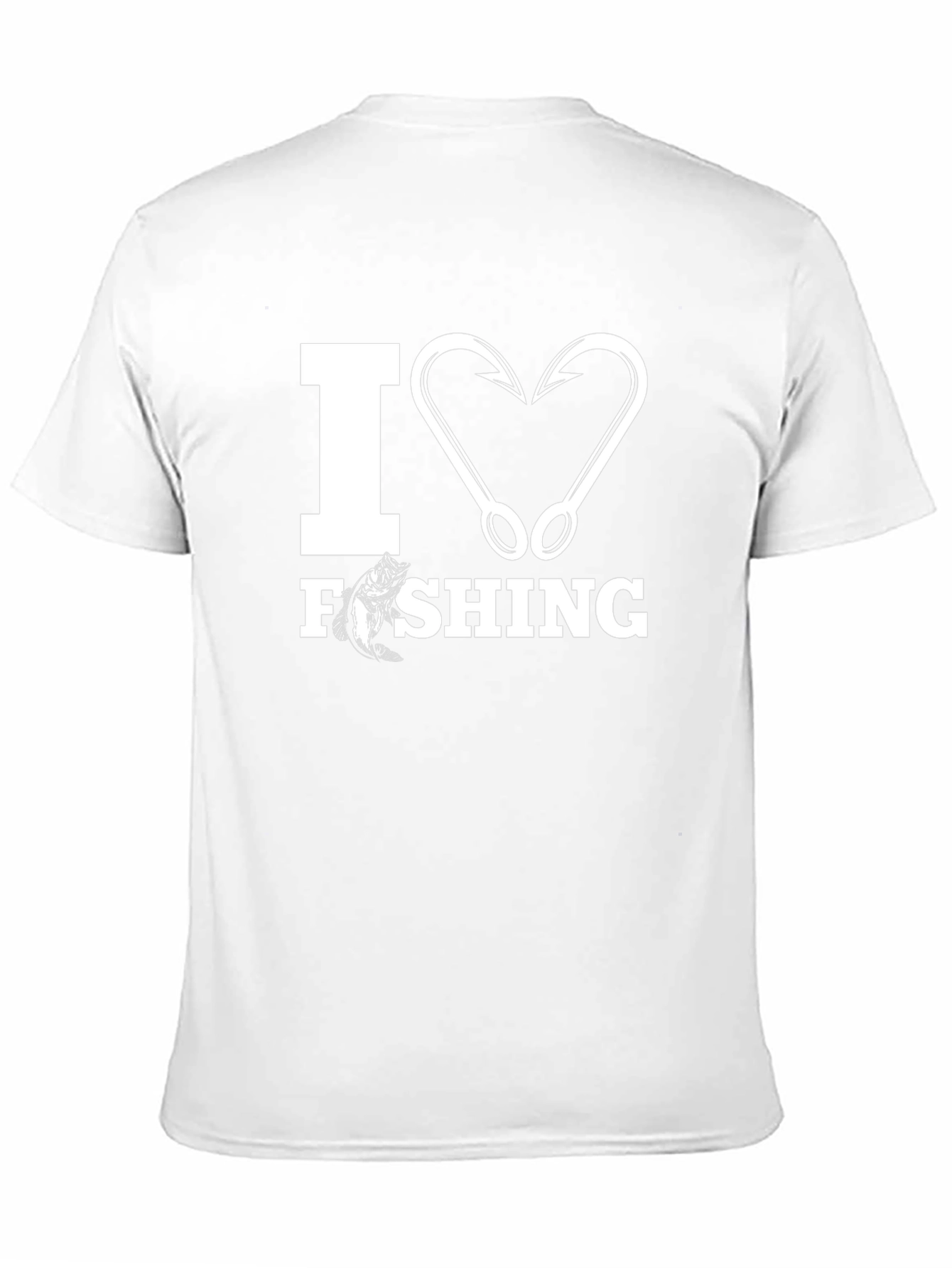 I Heart Fishing Graphic T-Shirt