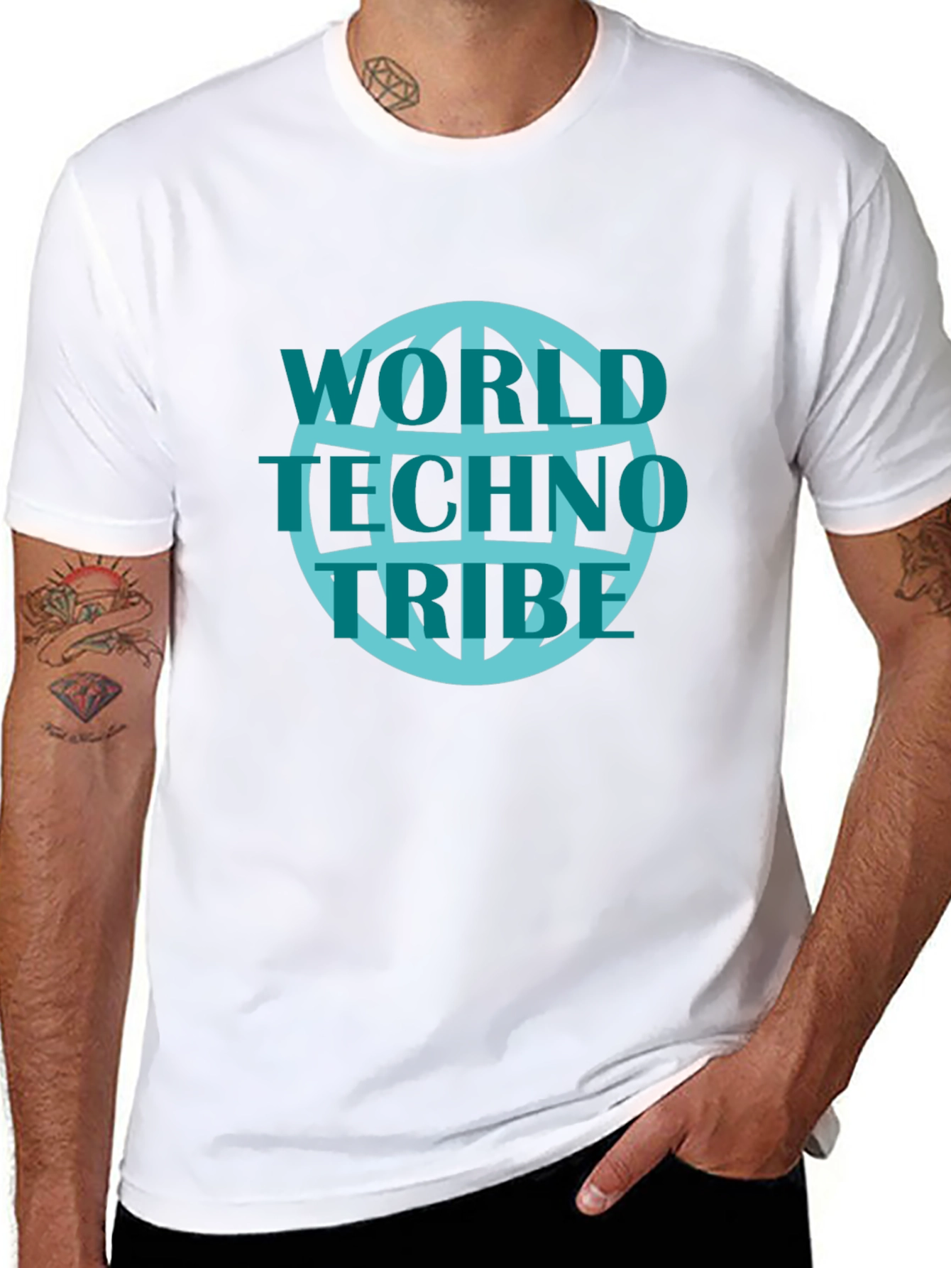 World Techno Tribe Graphic Tee