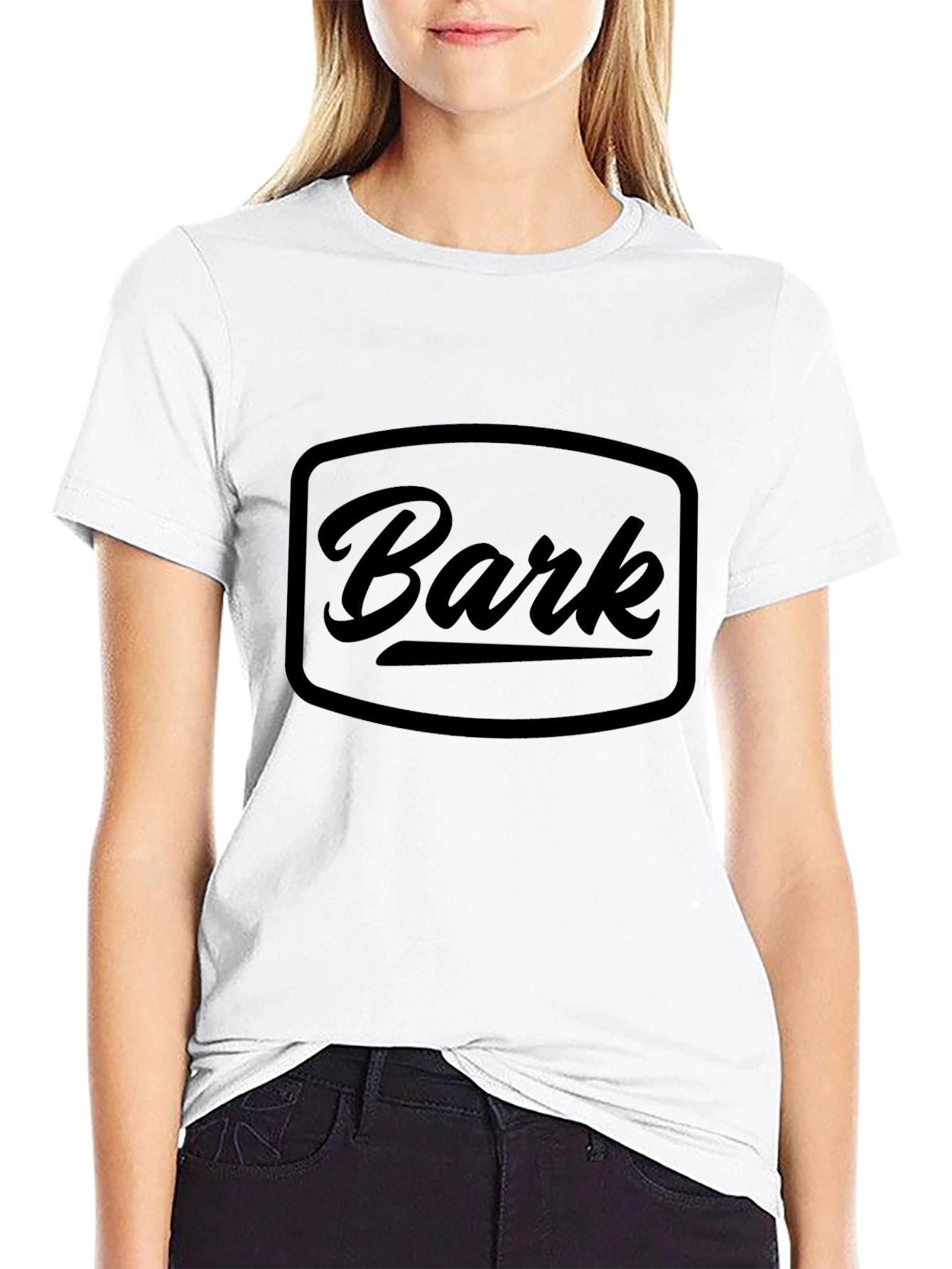 Bark Logo Graphic T-Shirt - Mens Crew Neck Tee