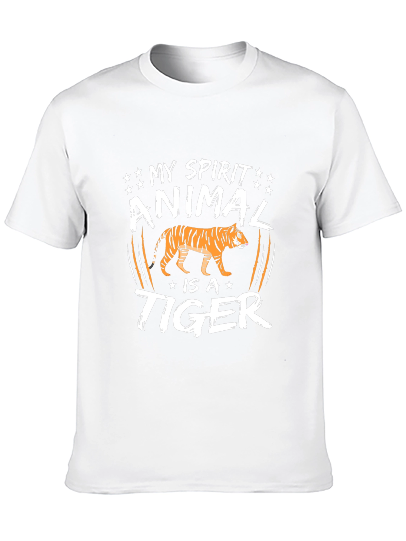 My Spirit Animal is a Tiger T-Shirt - Black
