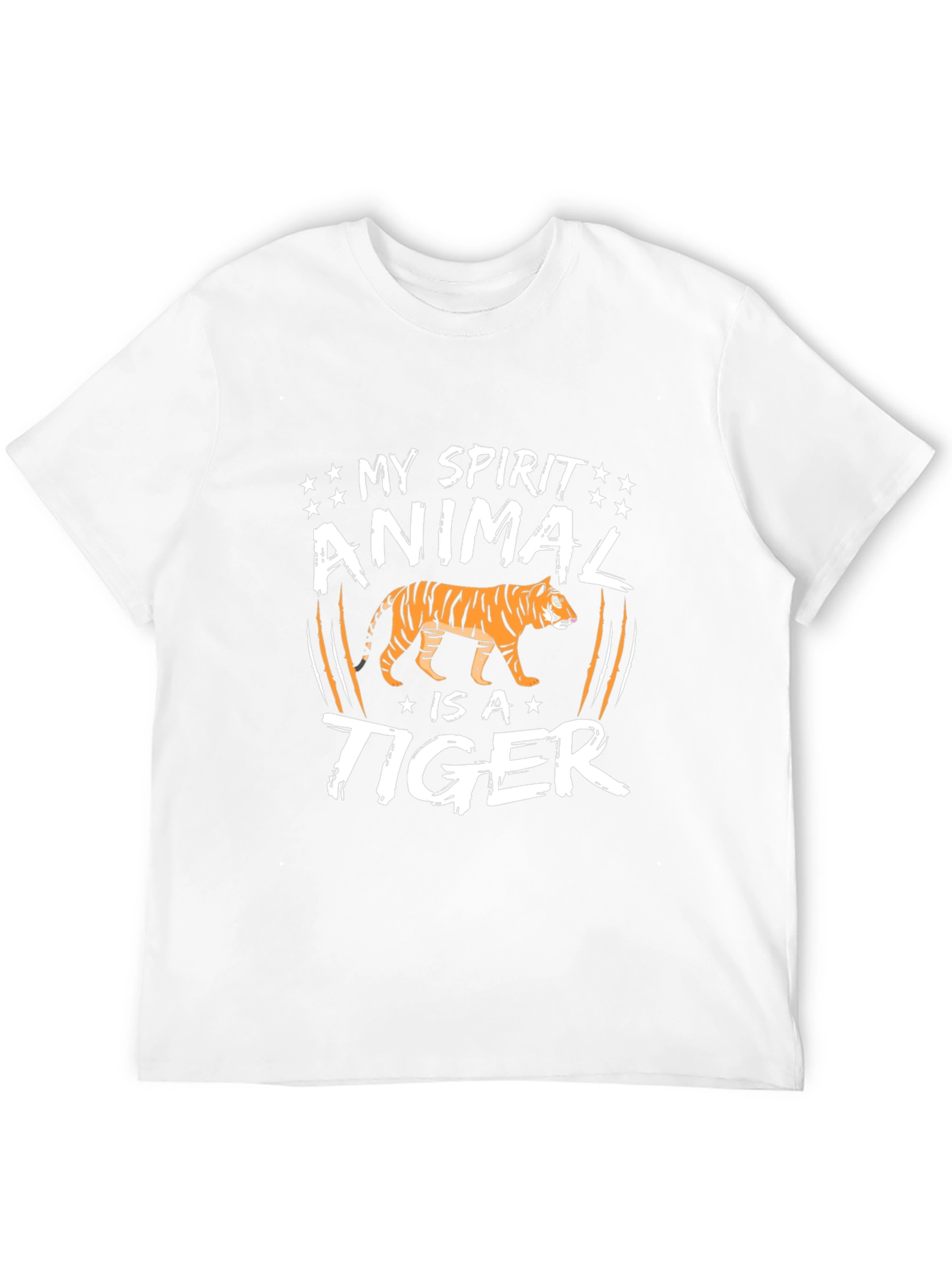 My Spirit Animal is a Tiger T-Shirt - Black