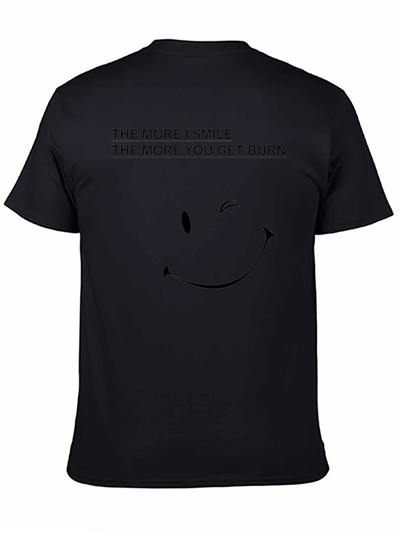 Humorous Wink Smile T-Shirt