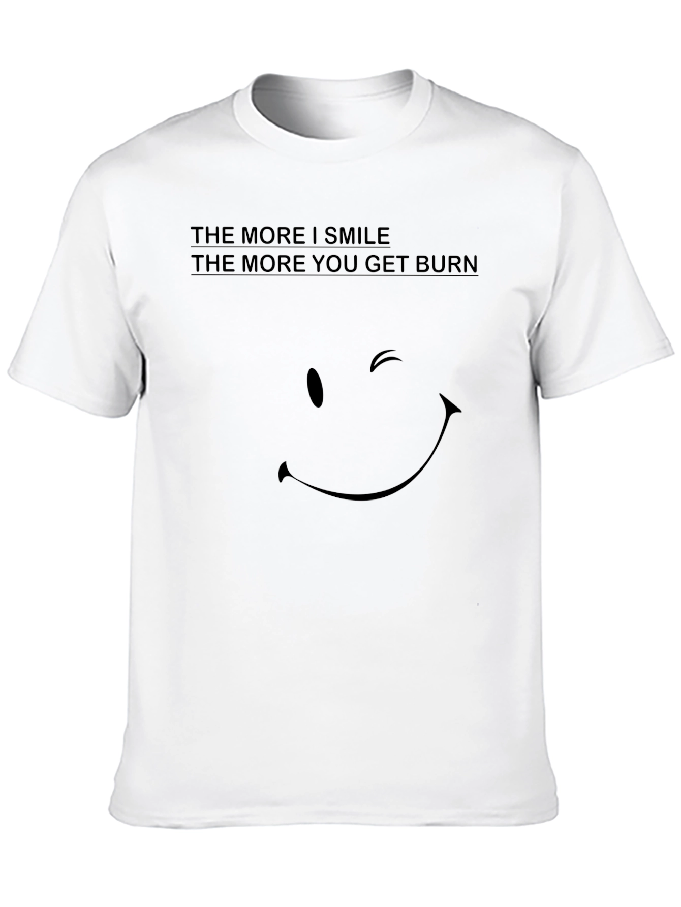 Humorous Wink Smile T-Shirt