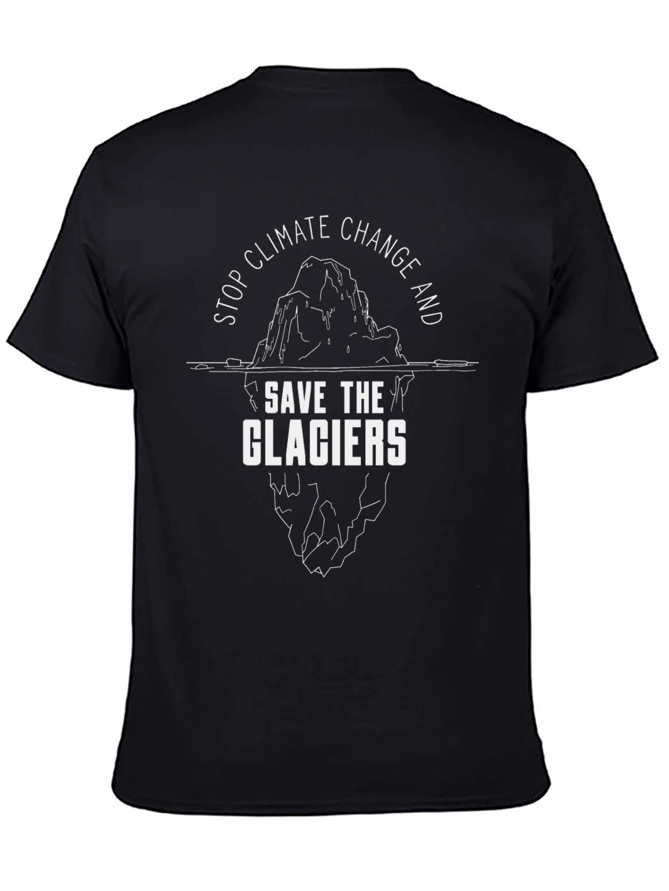 Save the Glaciers T-Shirt - Stop Climate Change Tee