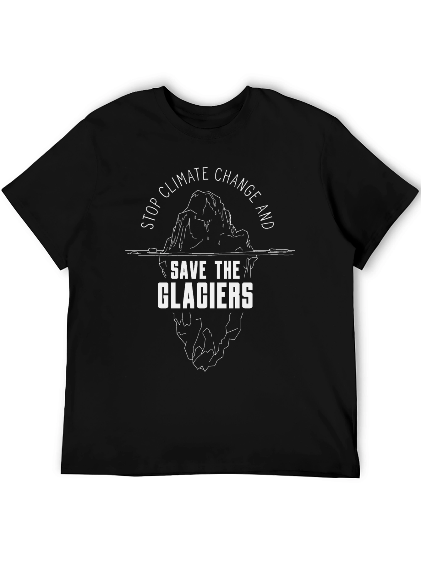 Save the Glaciers T-Shirt - Stop Climate Change Tee