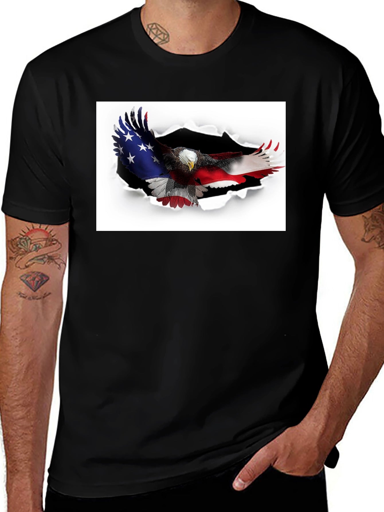 American Eagle Ripped T-Shirt