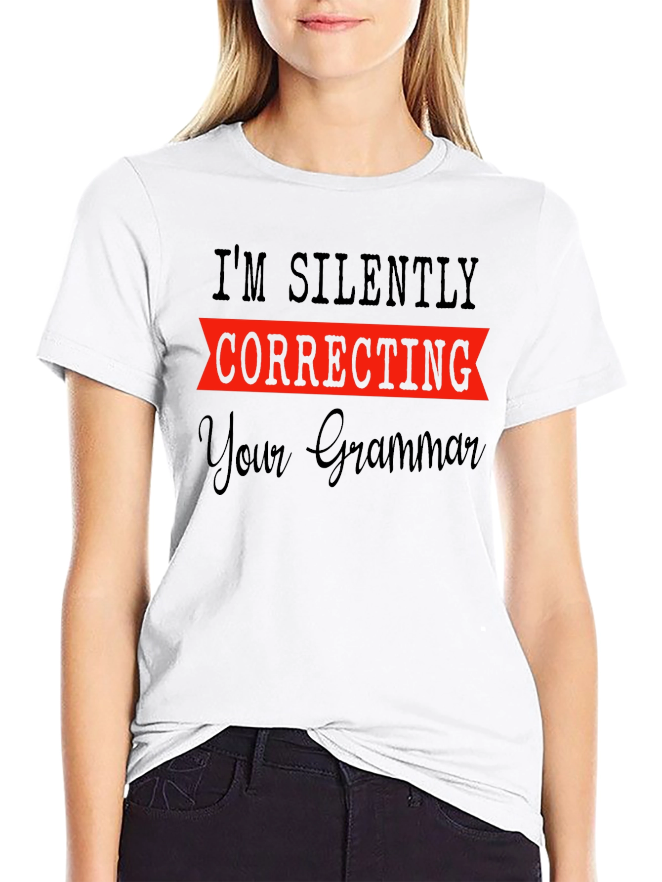 Silently Correcting Your Grammar T-Shirt