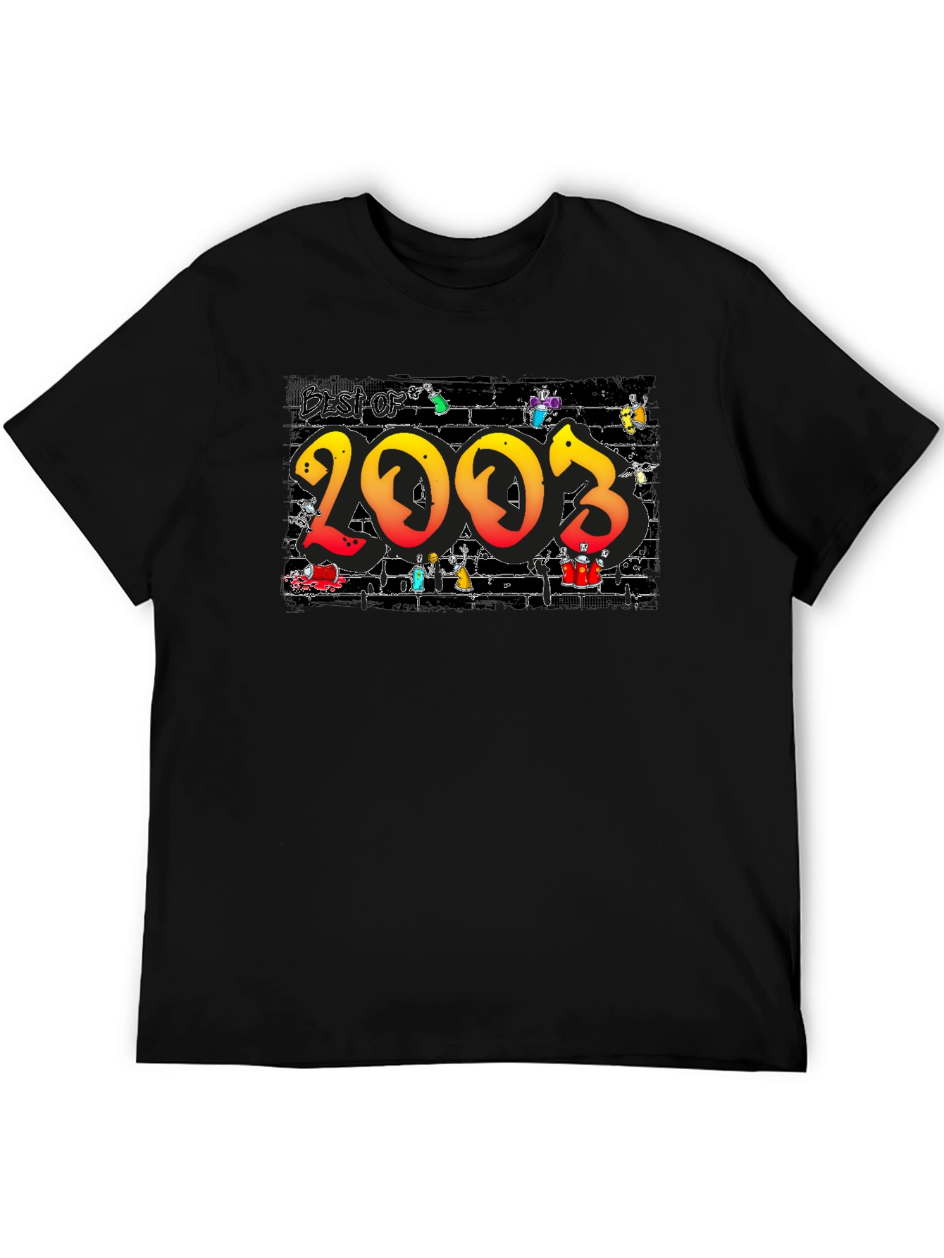 Best of 2003 Graffiti Style Graphic Tee