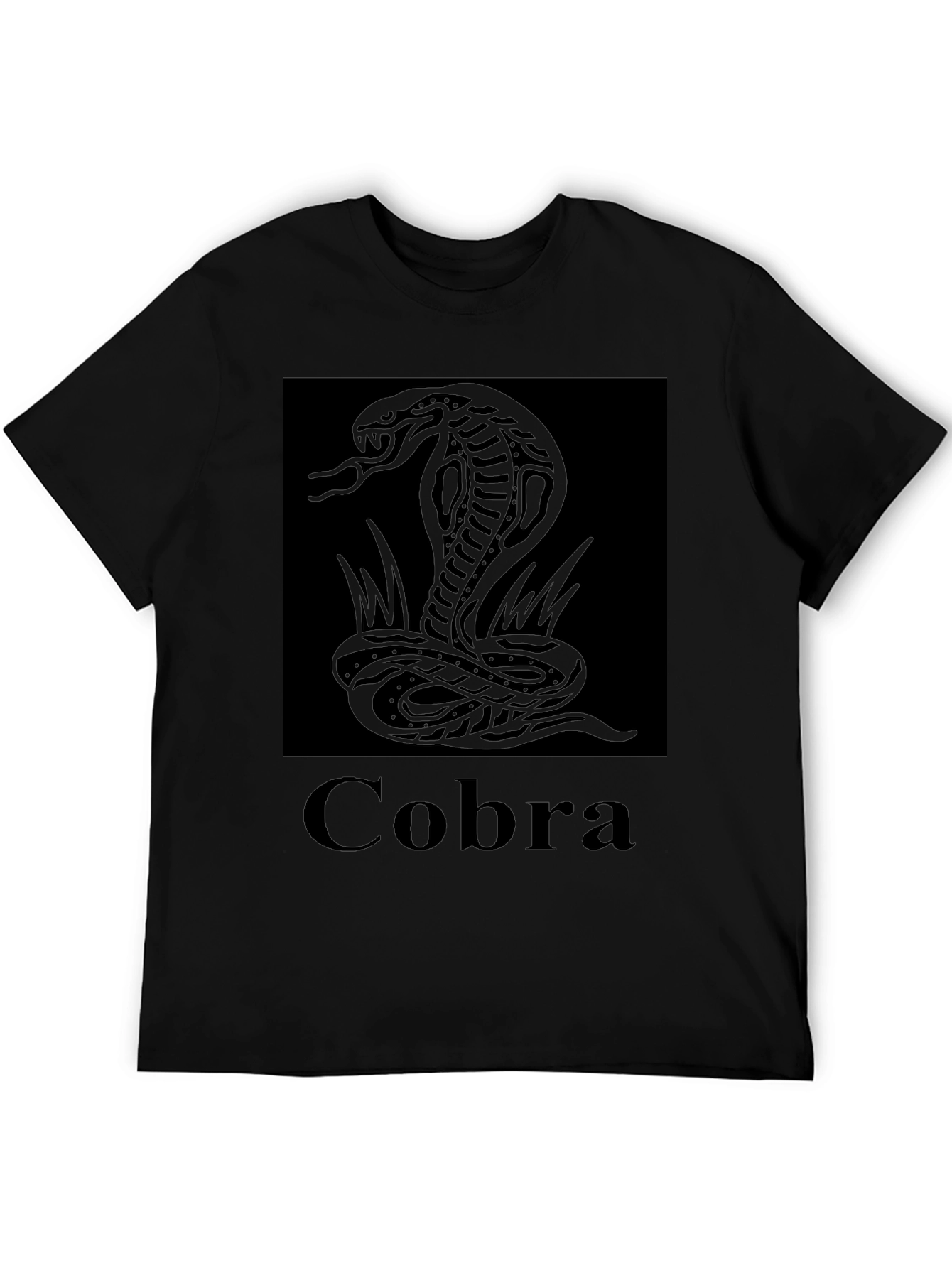Cobra Graphic Tee - Mens Black T-Shirt