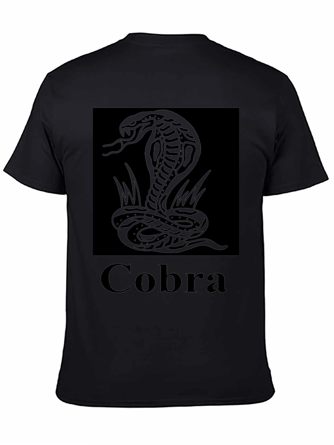 Cobra Graphic Tee - Mens Black T-Shirt