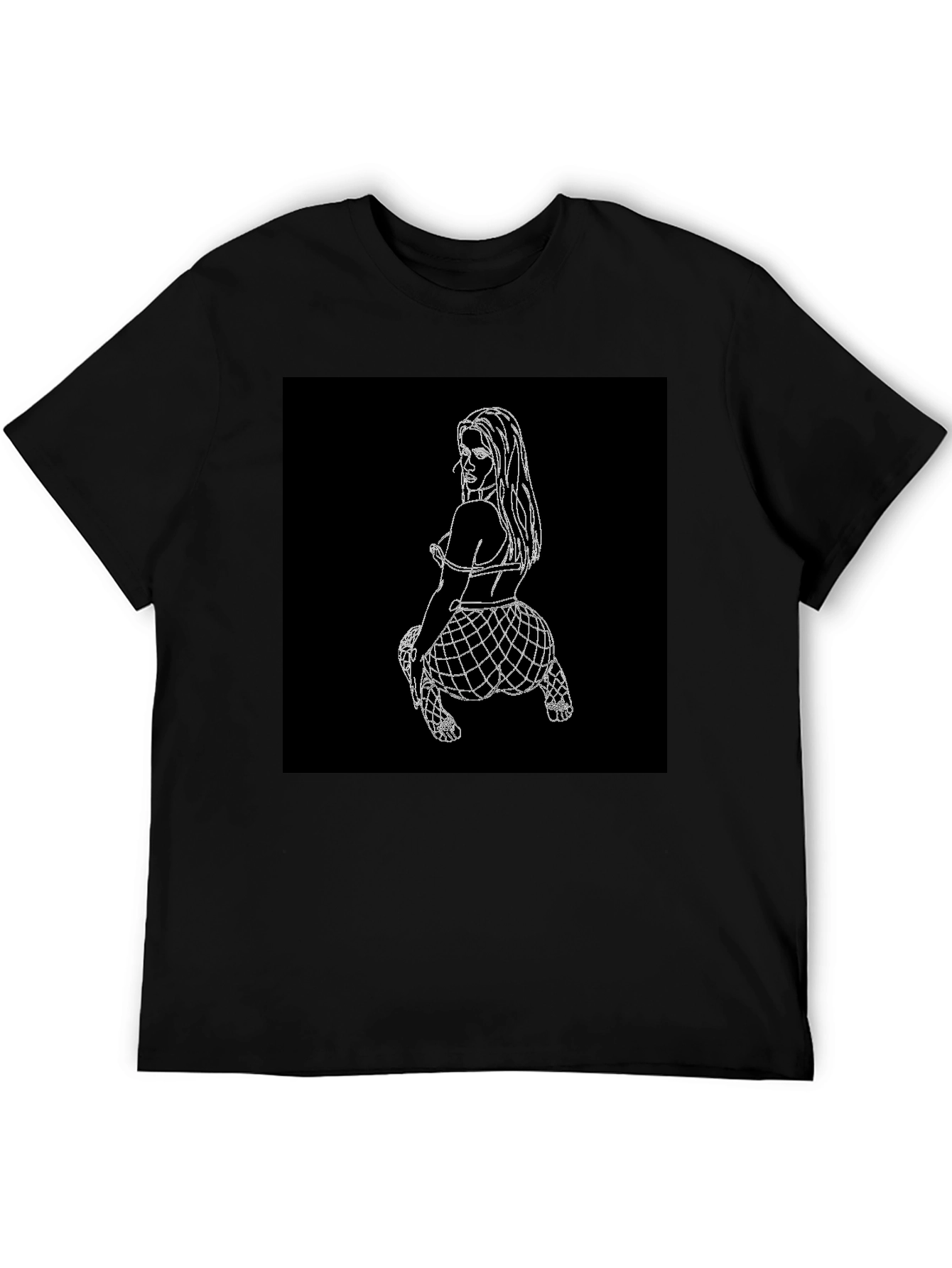 Unique Graphic Tee - Black Shirt with Bold Design