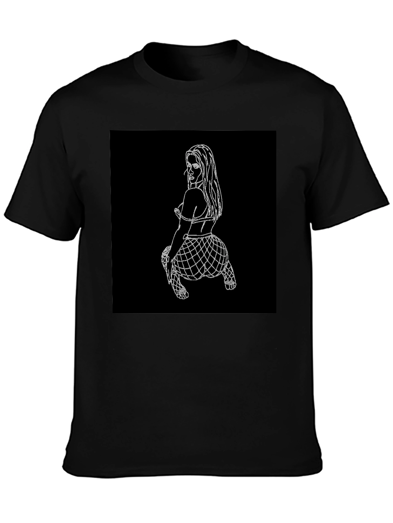 Unique Graphic Tee - Black Shirt with Bold Design