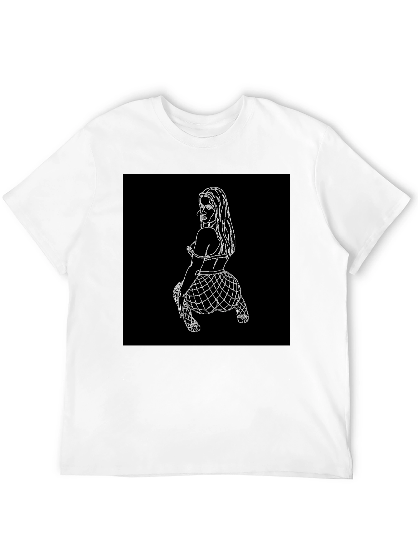 Unique Graphic Tee - Black Shirt with Bold Design