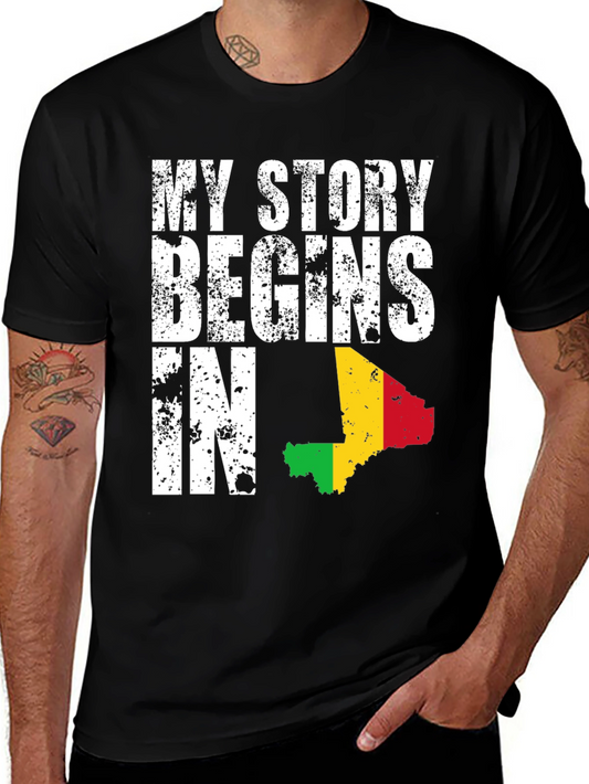 My Story Begins In - Country Pride T-Shirt