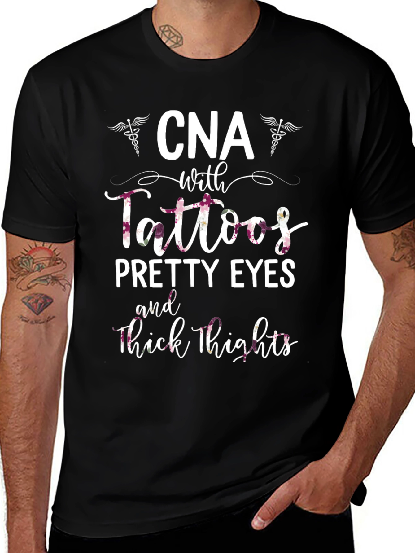 CNA With Tattoos Graphic T-Shirt