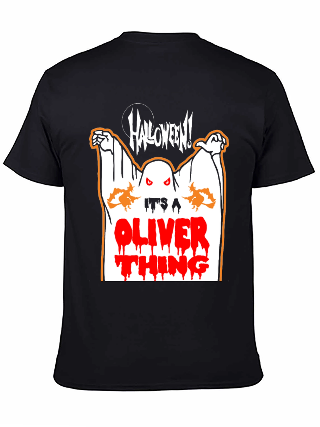 Oliver Halloween Ghost T-Shirt