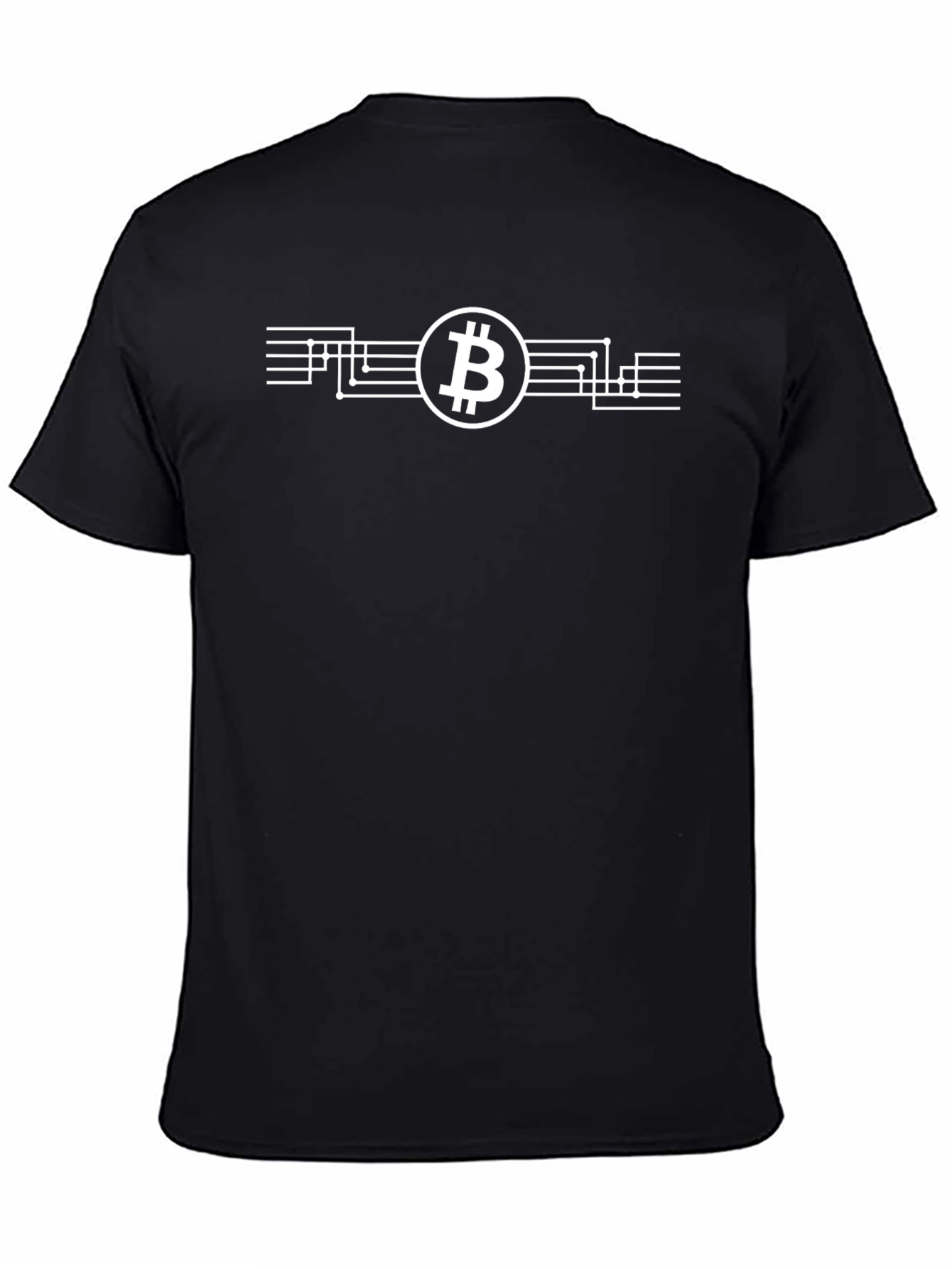 Bitcoin Circuit T-Shirt - Crypto Inspired Design