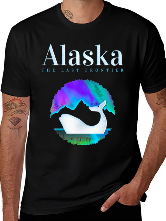 Alaska The Last Frontier Whale T-Shirt