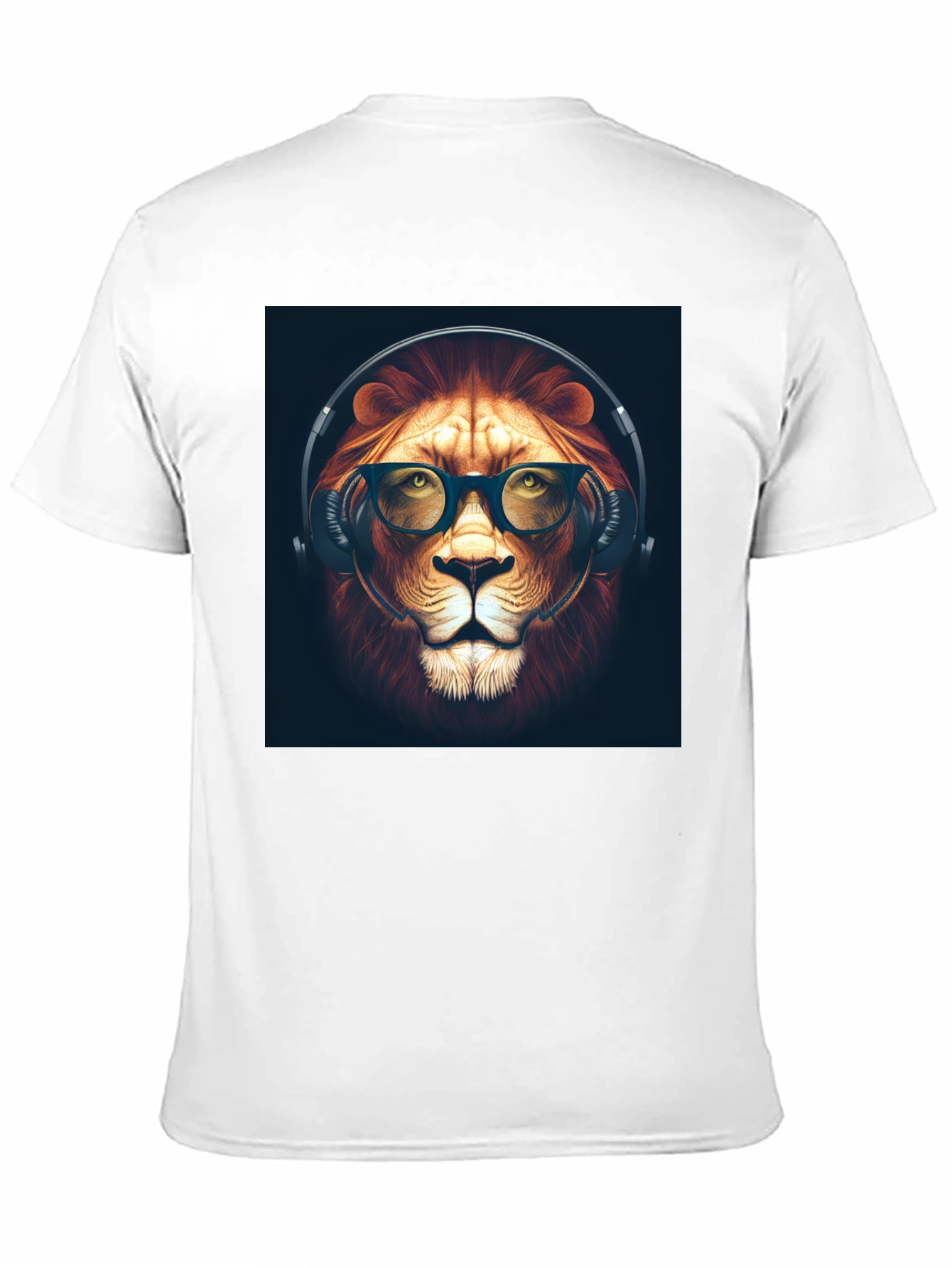 Cool Lion Graphic T-Shirt - Mens Black Tee