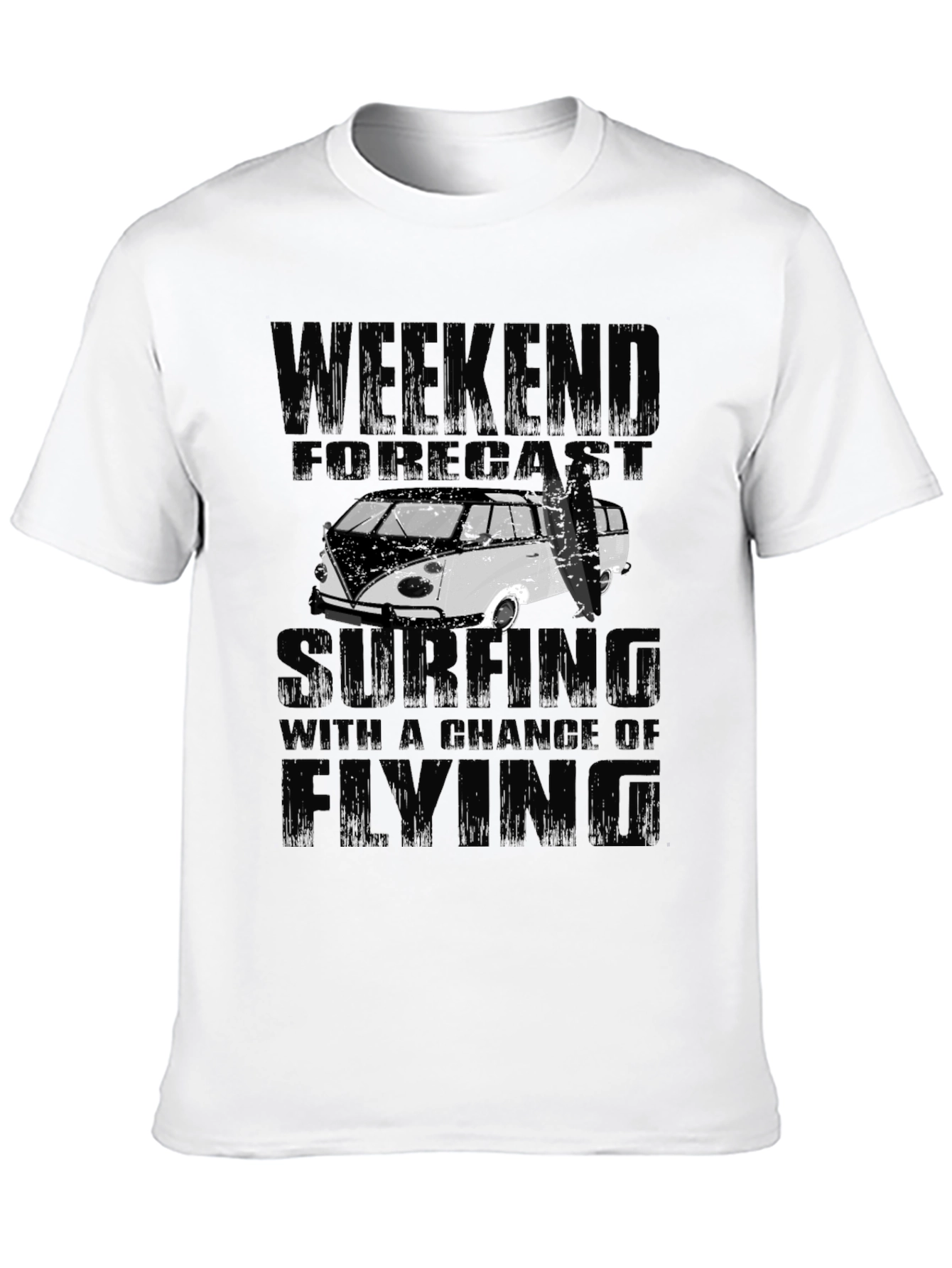 Weekend Forecast Surfing T-Shirt