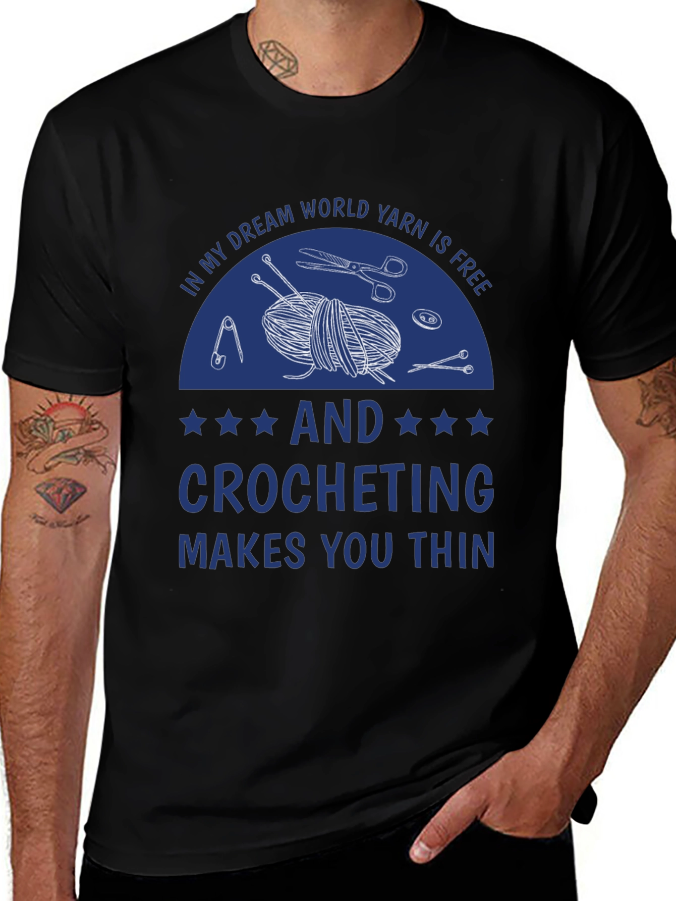 Crocheting Dream World T-Shirt