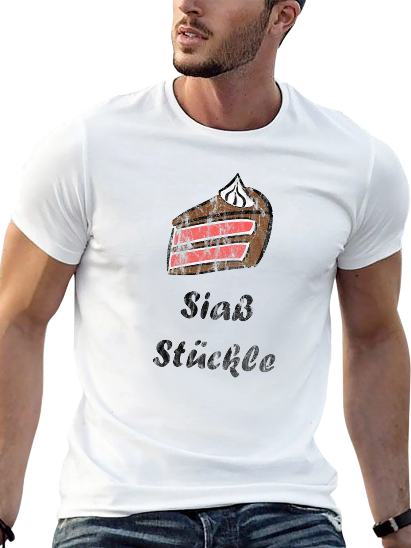 Sweet Slice T-Shirt - Unique Dessert Lovers Tee