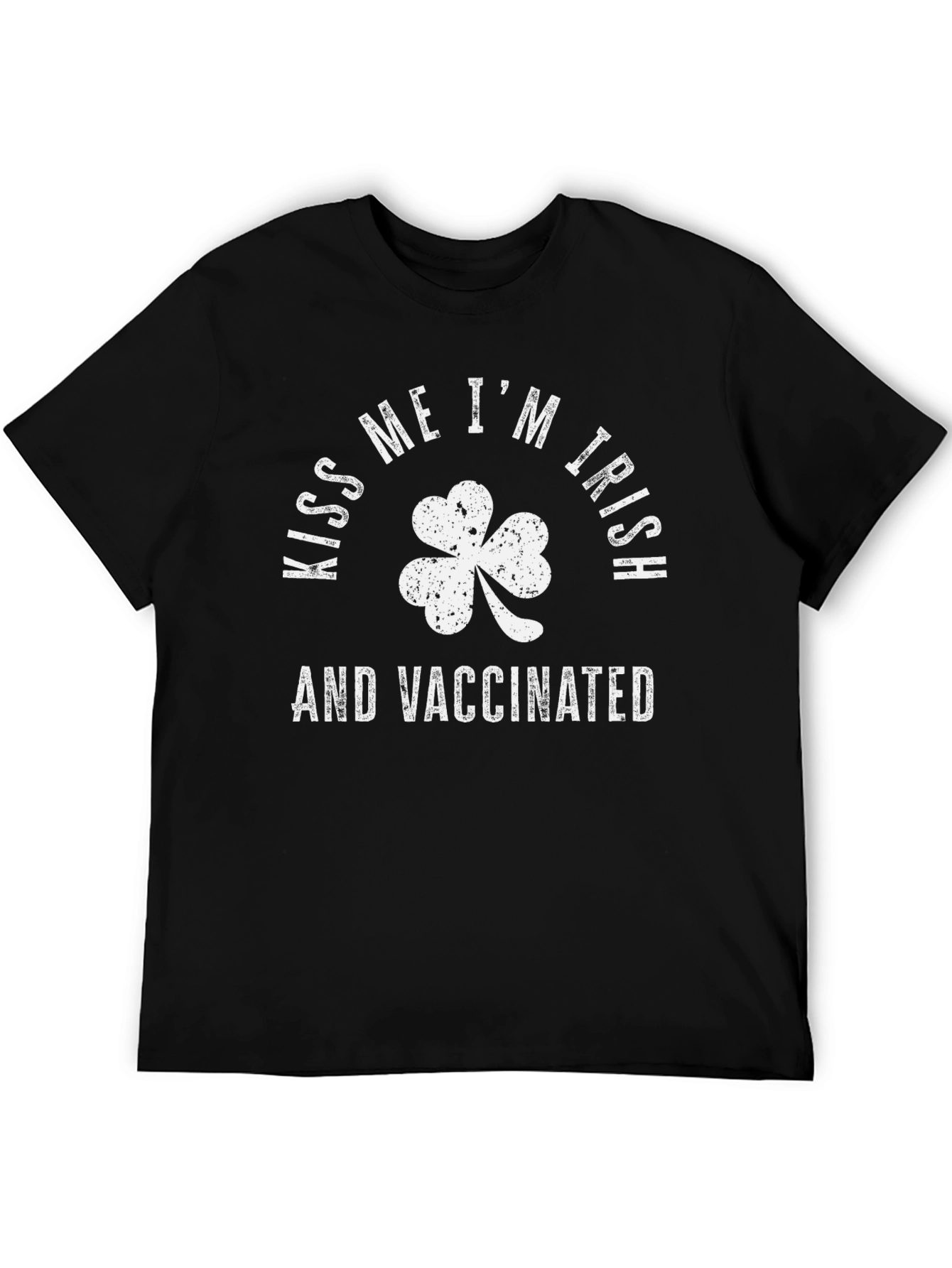 Kiss Me Im Irish & Vaccinated T-Shirt