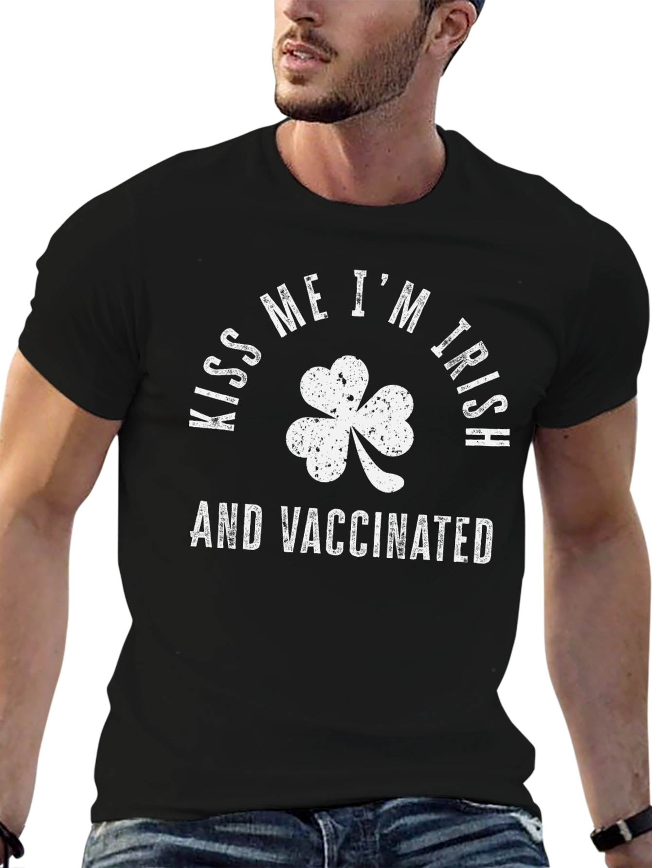 Kiss Me Im Irish & Vaccinated T-Shirt