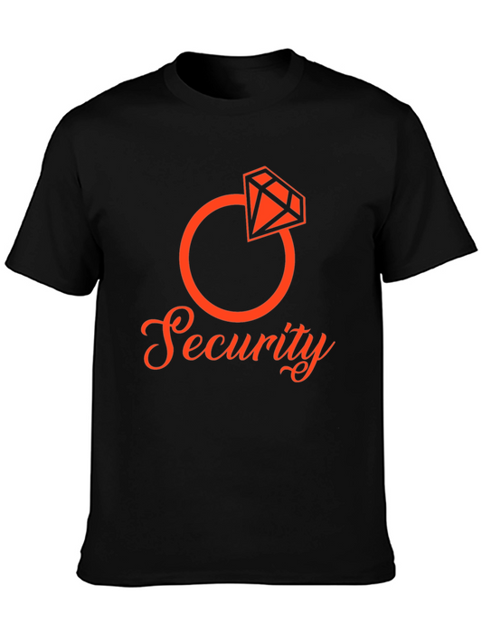 Security Ring Graphic Tee - Comfortable Fit