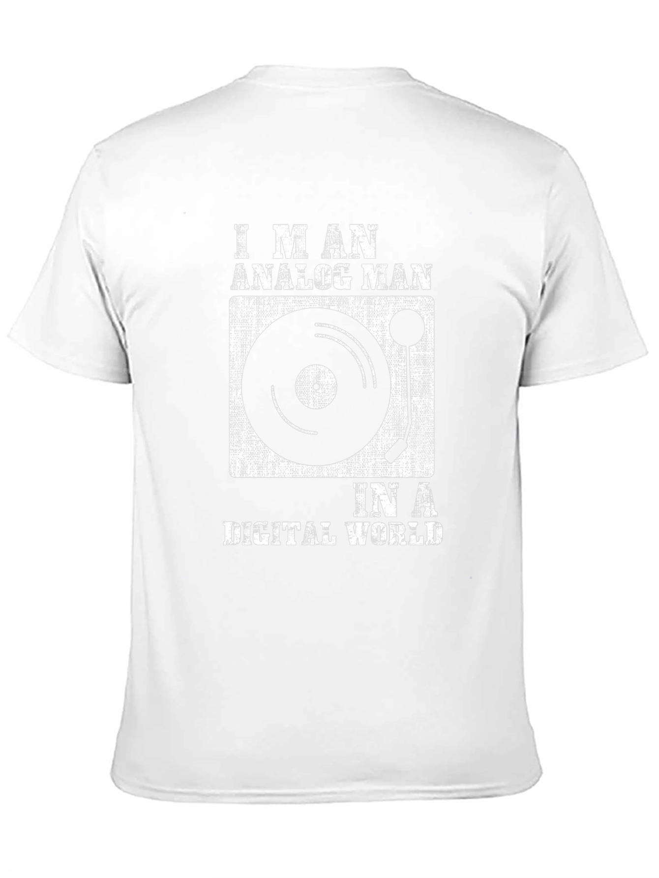 Analog Man in a Digital World Graphic Tee