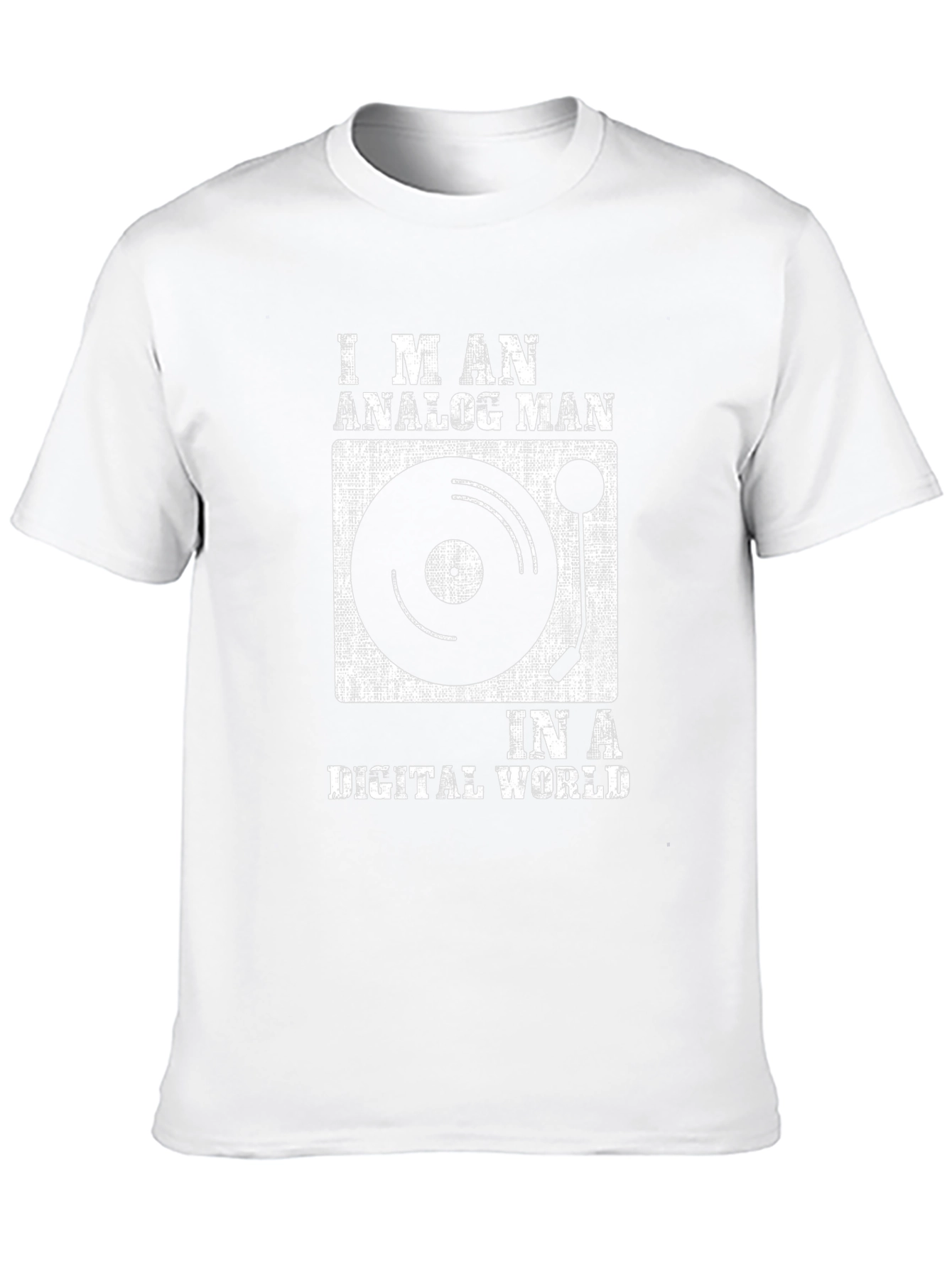 Analog Man in a Digital World Graphic Tee