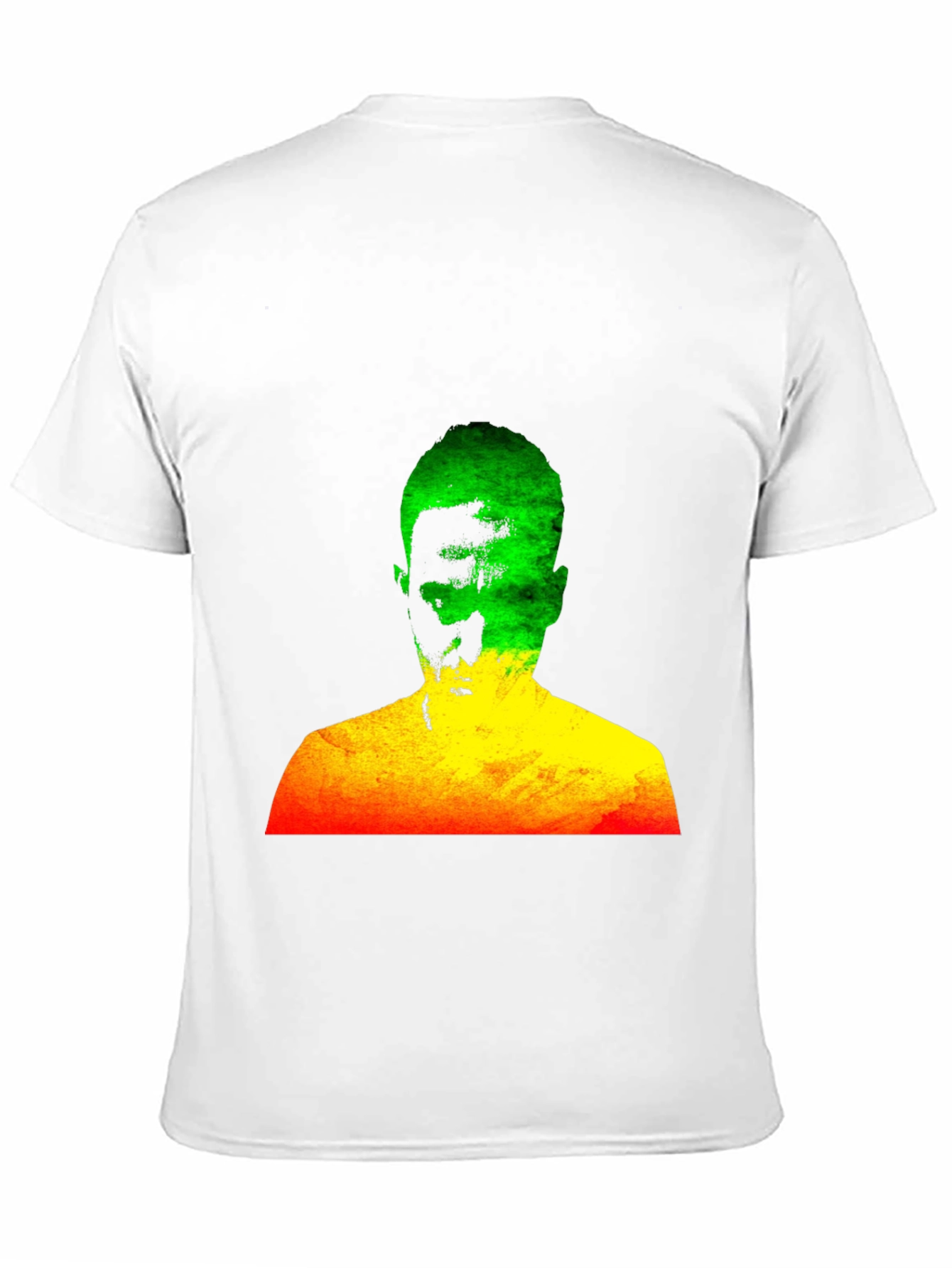 Rasta Man Graphic Black T-Shirt Reggae Style