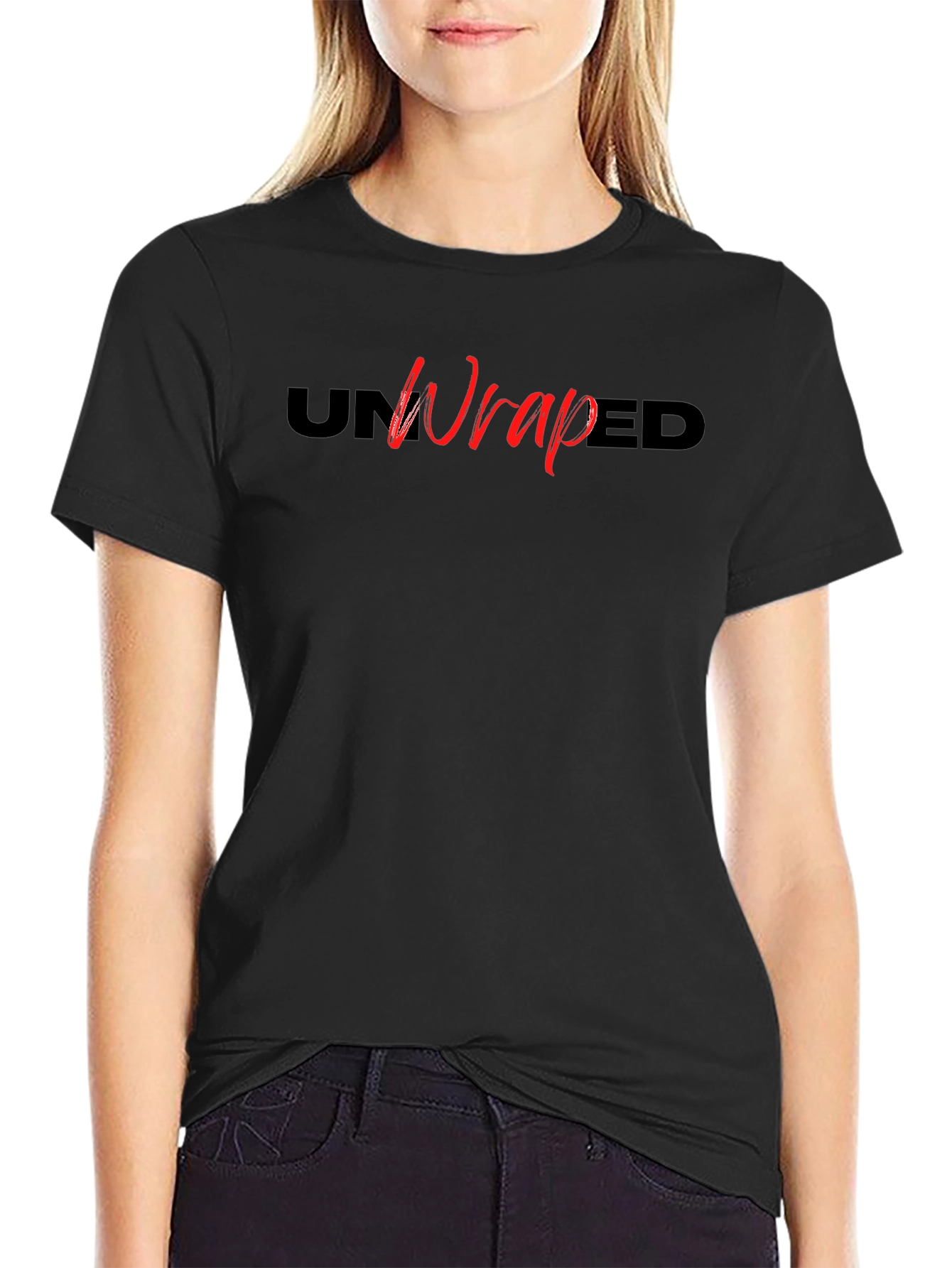 UnWrapped Graphic T-Shirt - Black