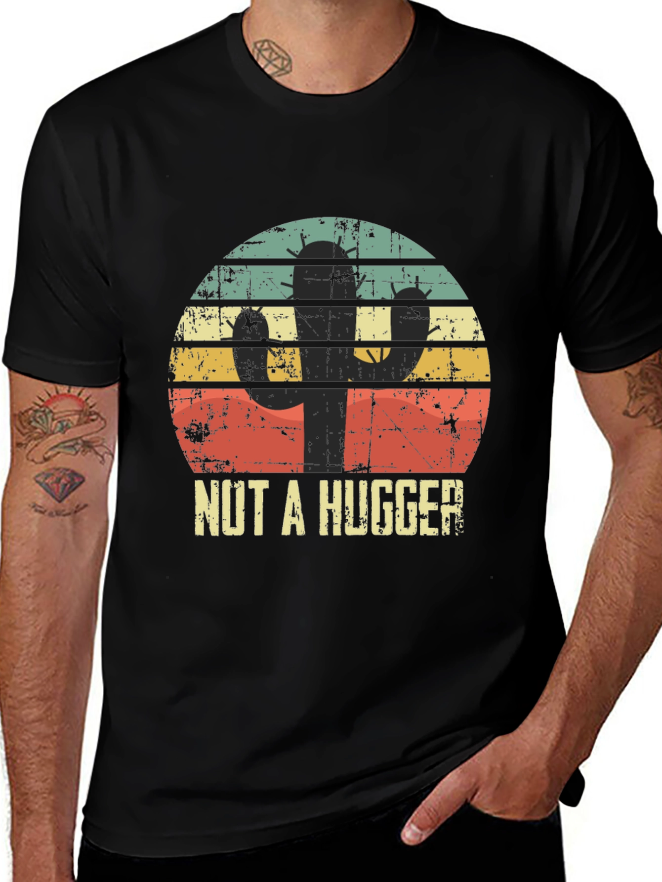 Cactus Humor Graphic Tee - Nut A Hugger