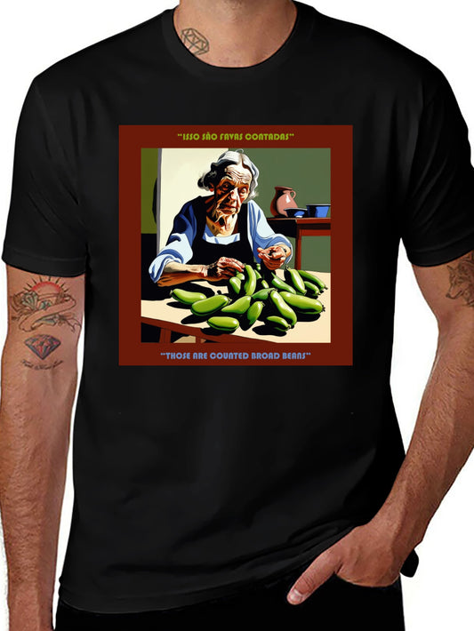 Broad Bean Graphic Tee - Quirky & Comfortable
