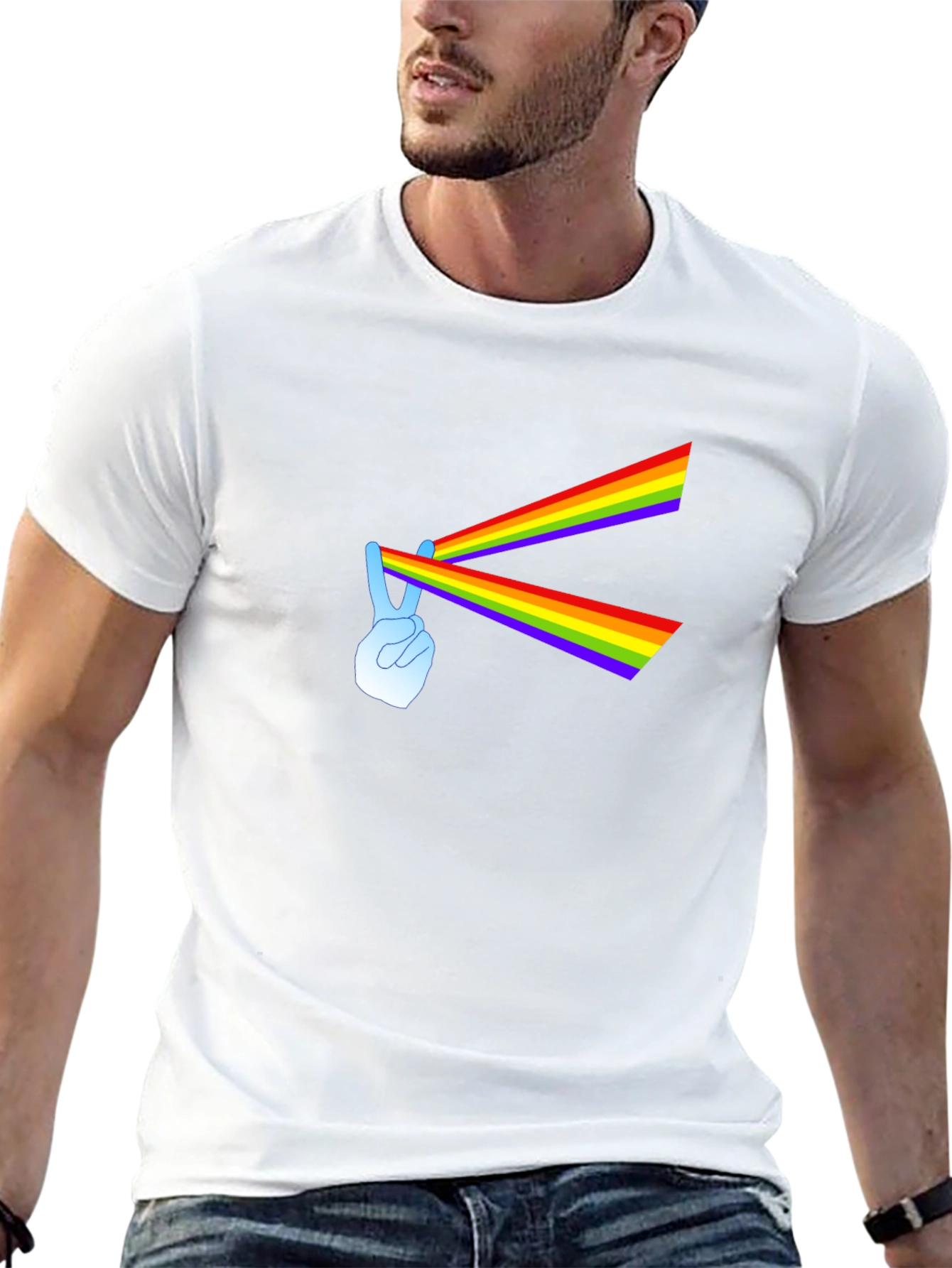 Peace Sign Prism T-Shirt