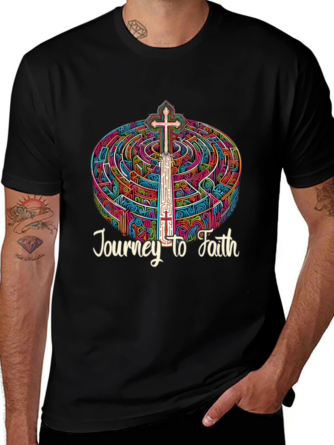 Journey to Faith Graphic T-Shirt