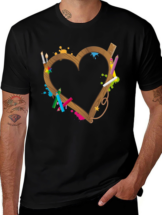 Artistic Heart T-Shirt