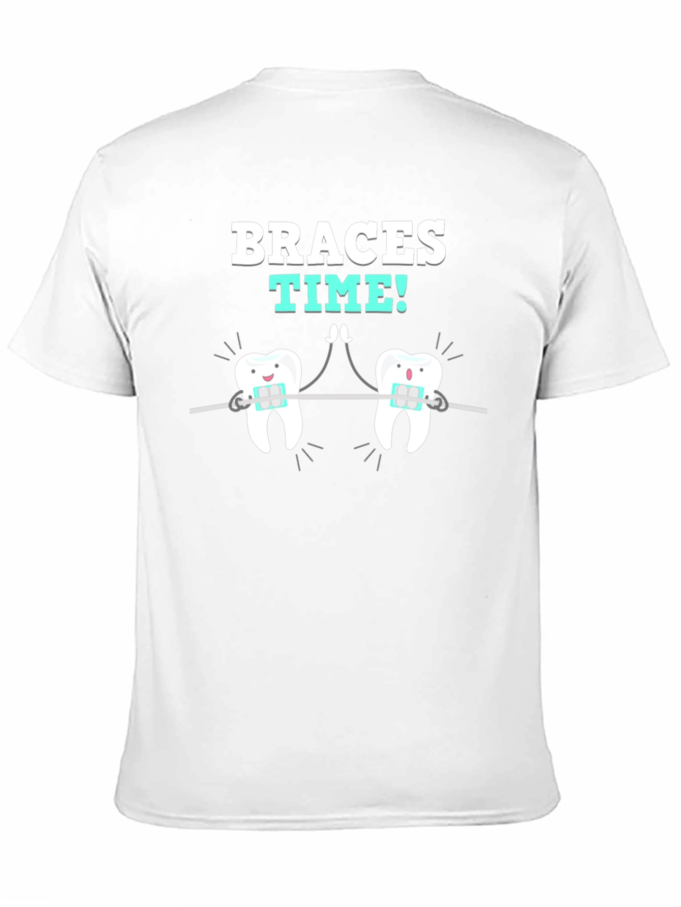 Braces Time T-Shirt - Dental Humor Tee