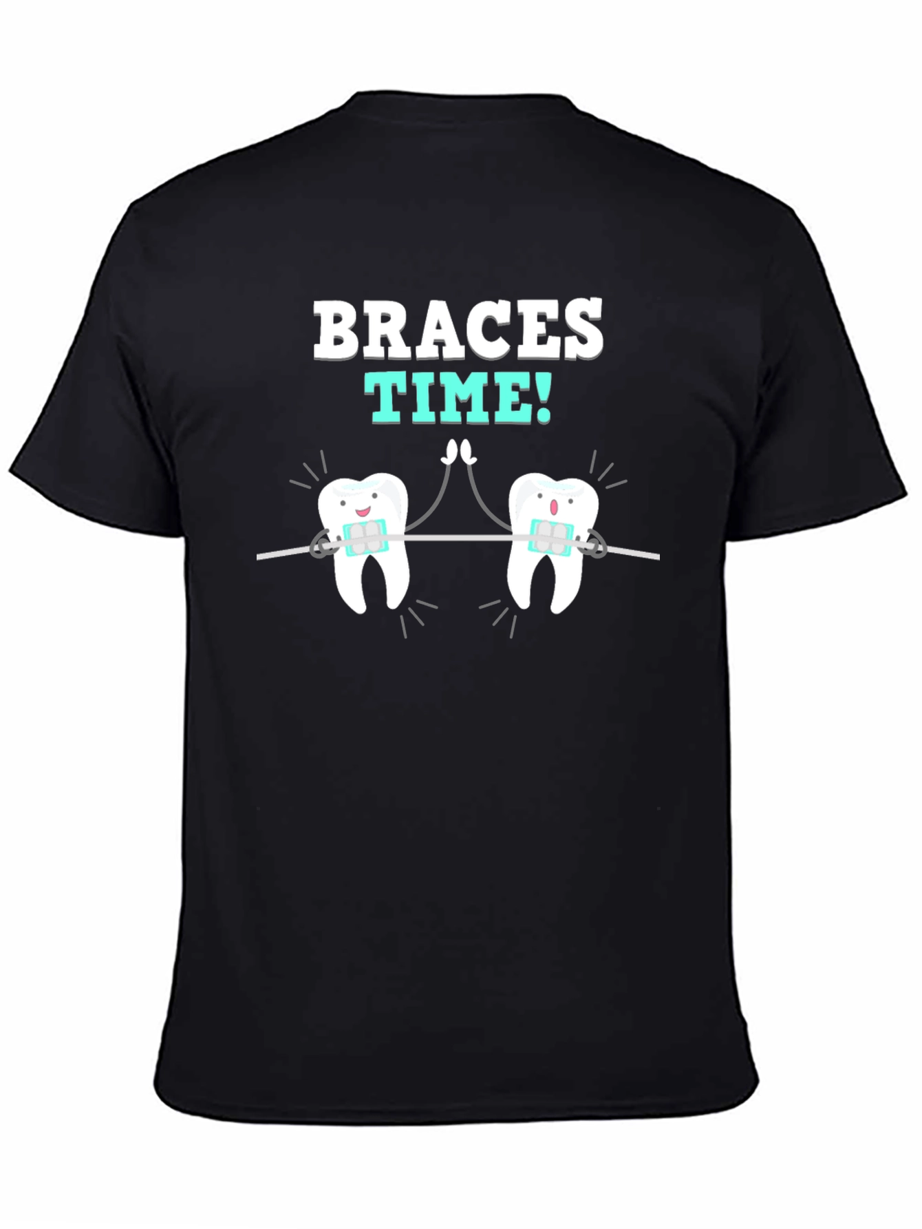 Braces Time T-Shirt - Dental Humor Tee