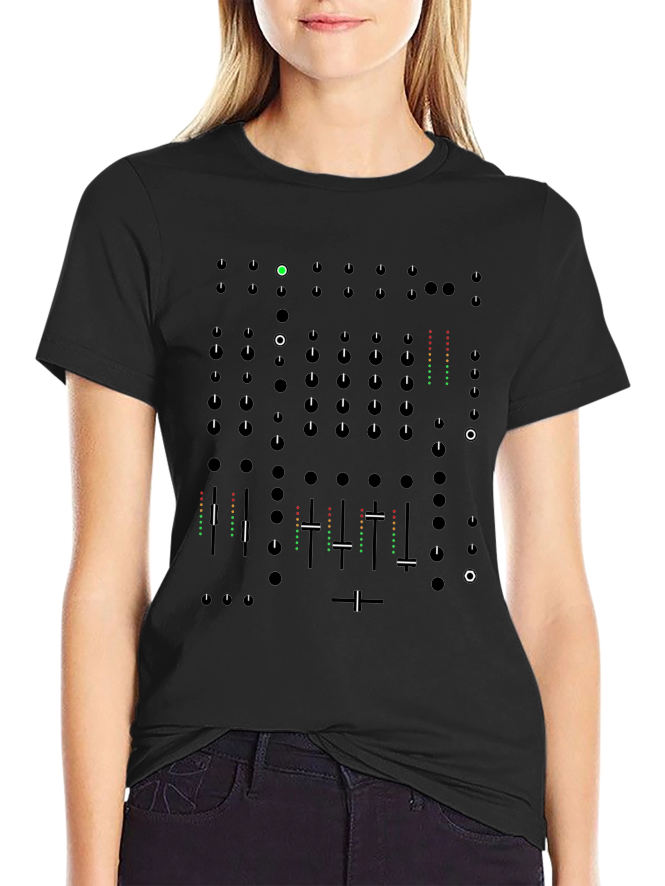 DJ Mixer Graphic T-Shirt