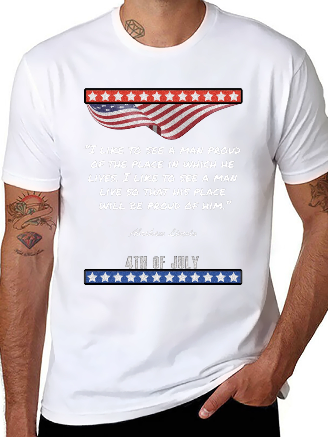 Patriotic 4th of July Quote T-Shirt