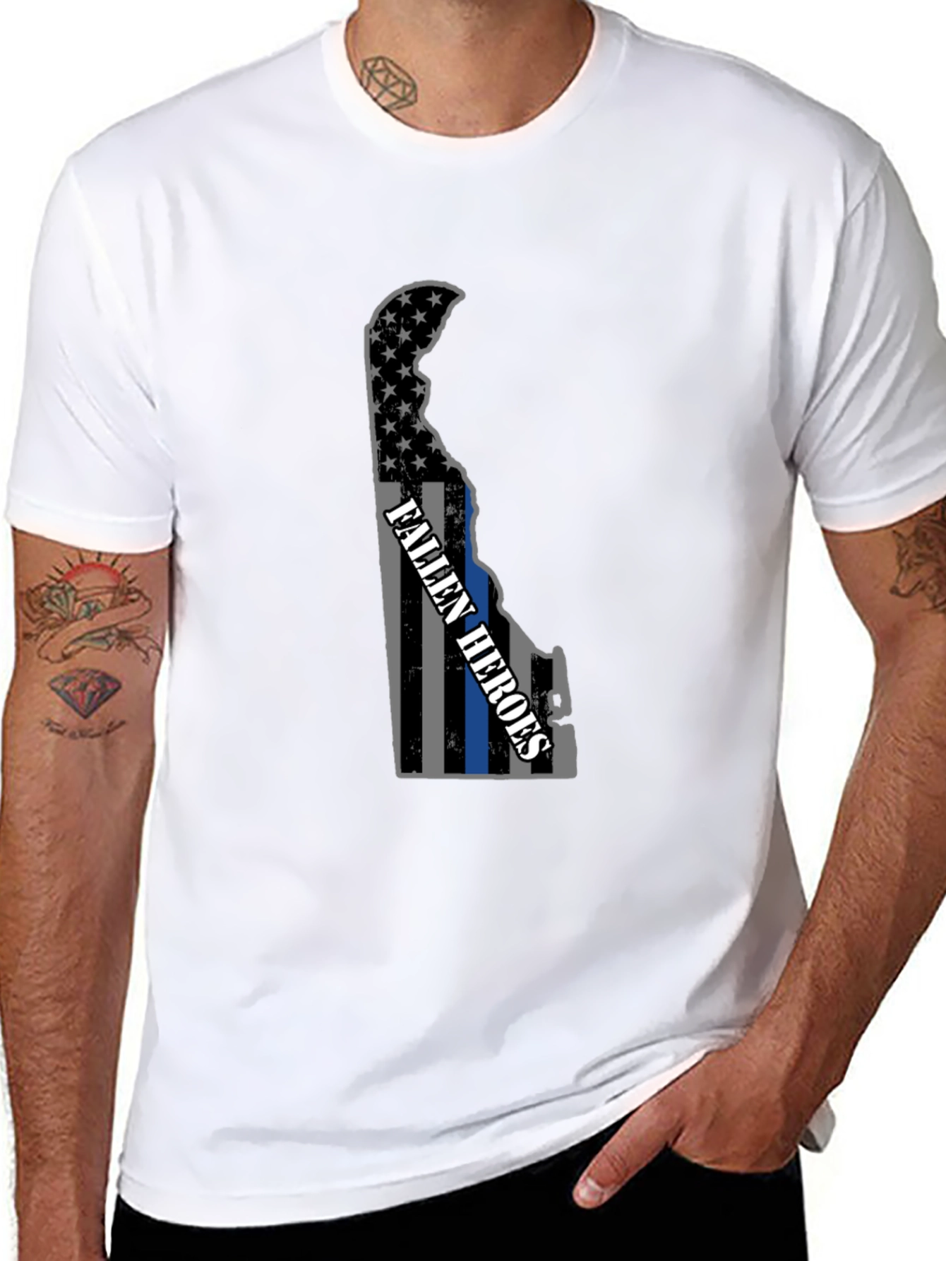 Fallen Heroes Delaware T-Shirt